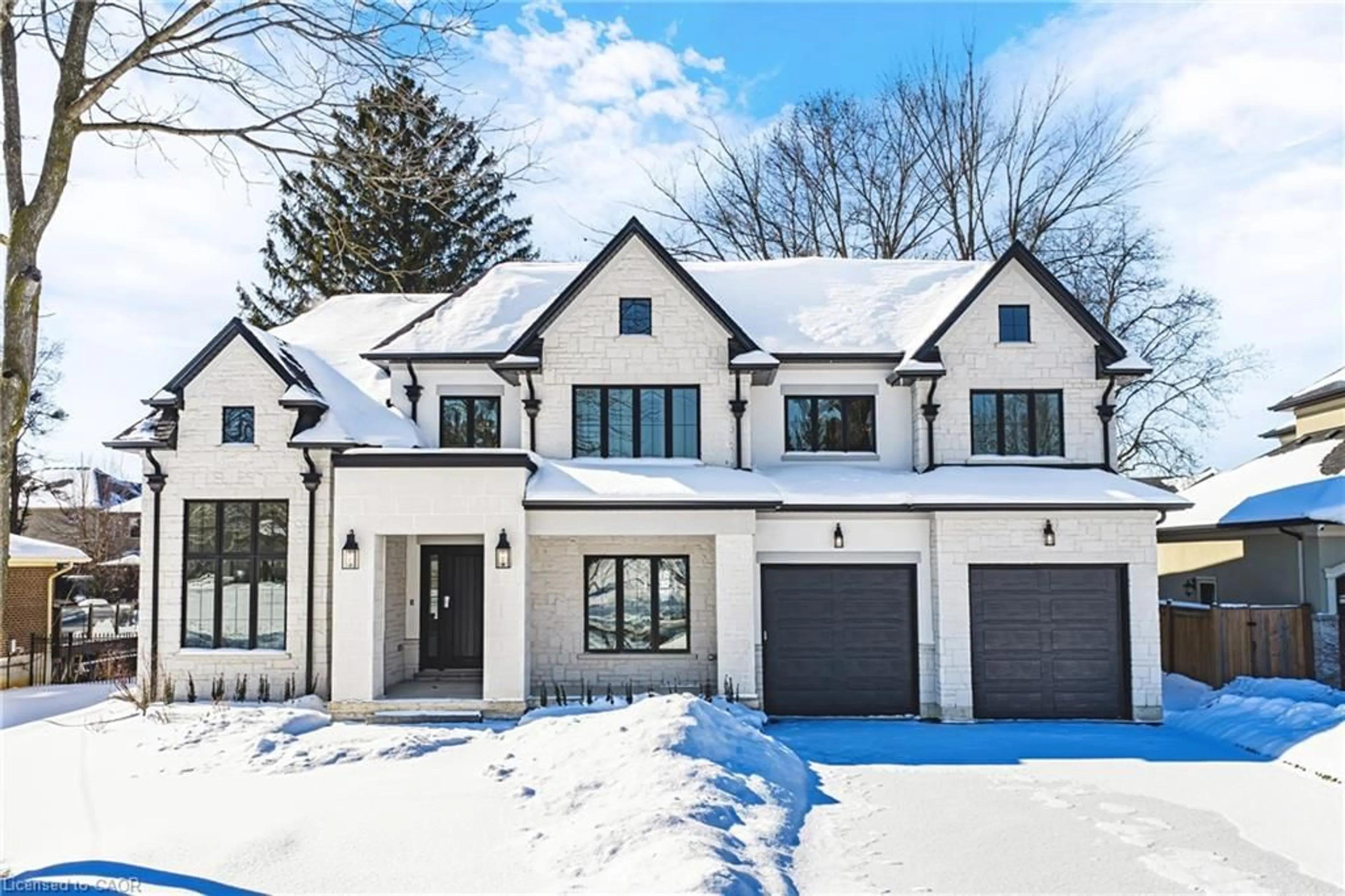 Home with brick exterior material, street for 362 Harmony Hall Dr, Ancaster Ontario L9G 2T4