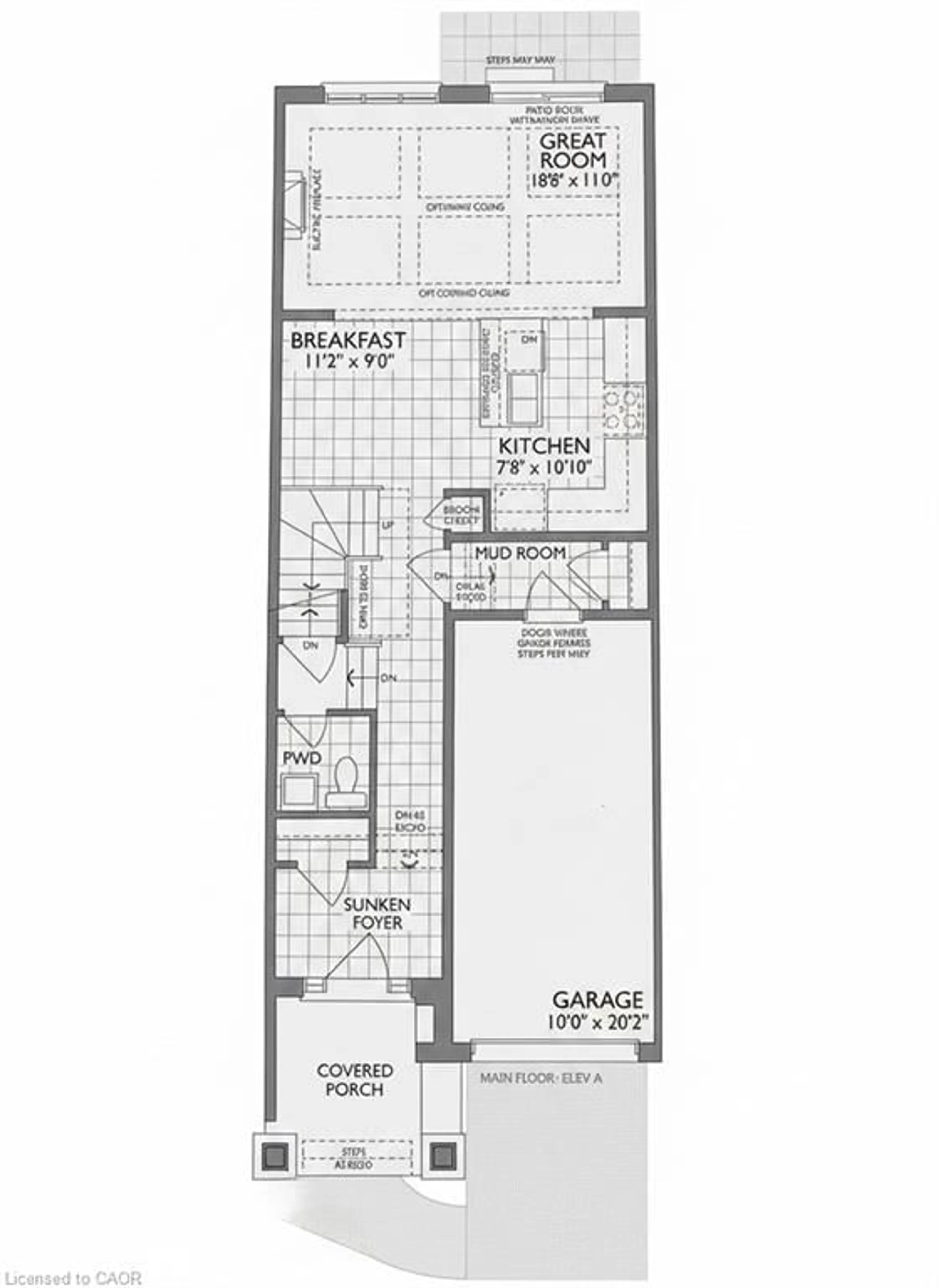 Floor plan for 8 Grassbourne Ave, Kitchener Ontario N2R 0R1