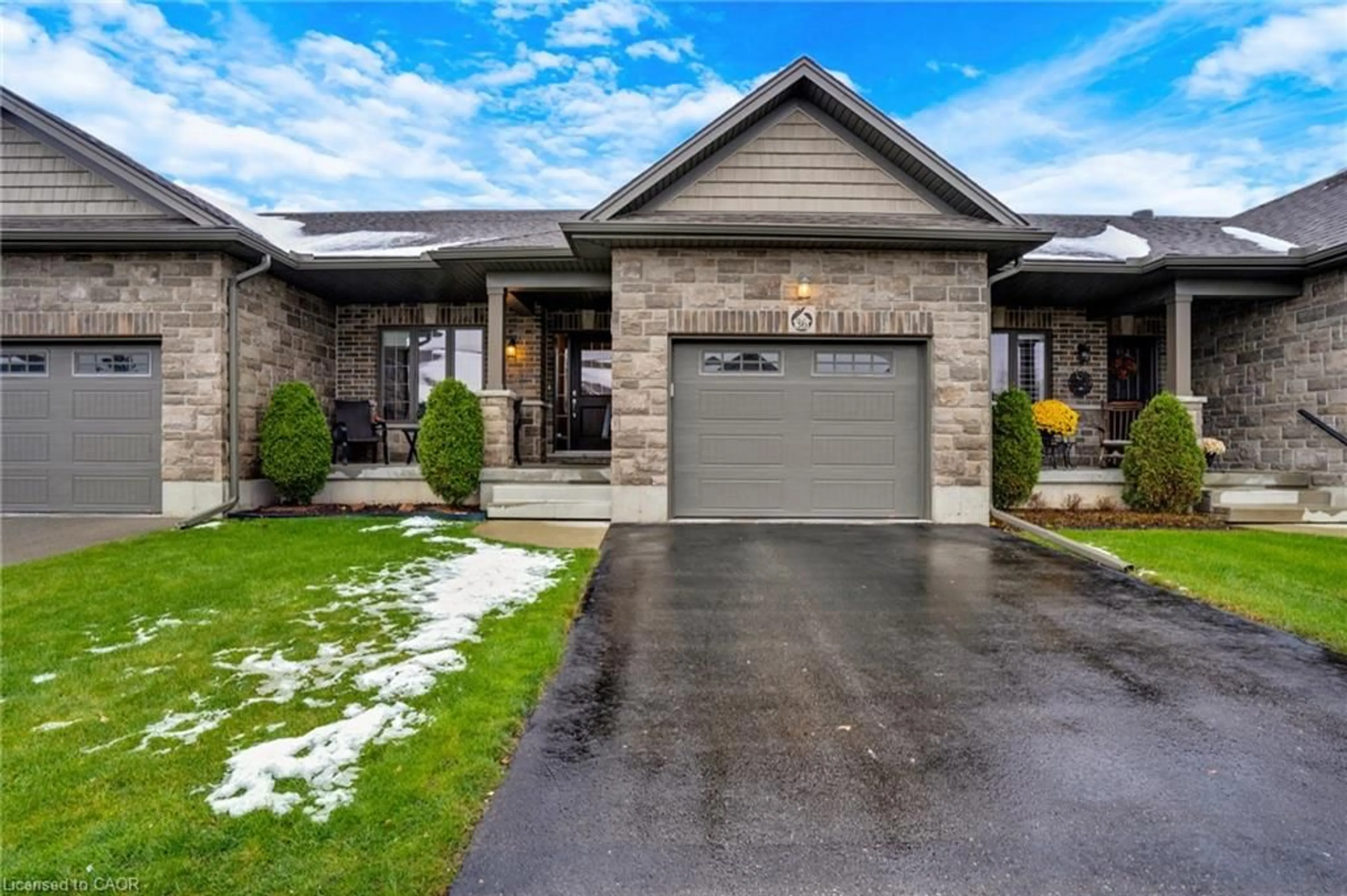 Home with brick exterior material, street for 53 Roth St #36, Tavistock Ontario N0B 2R0