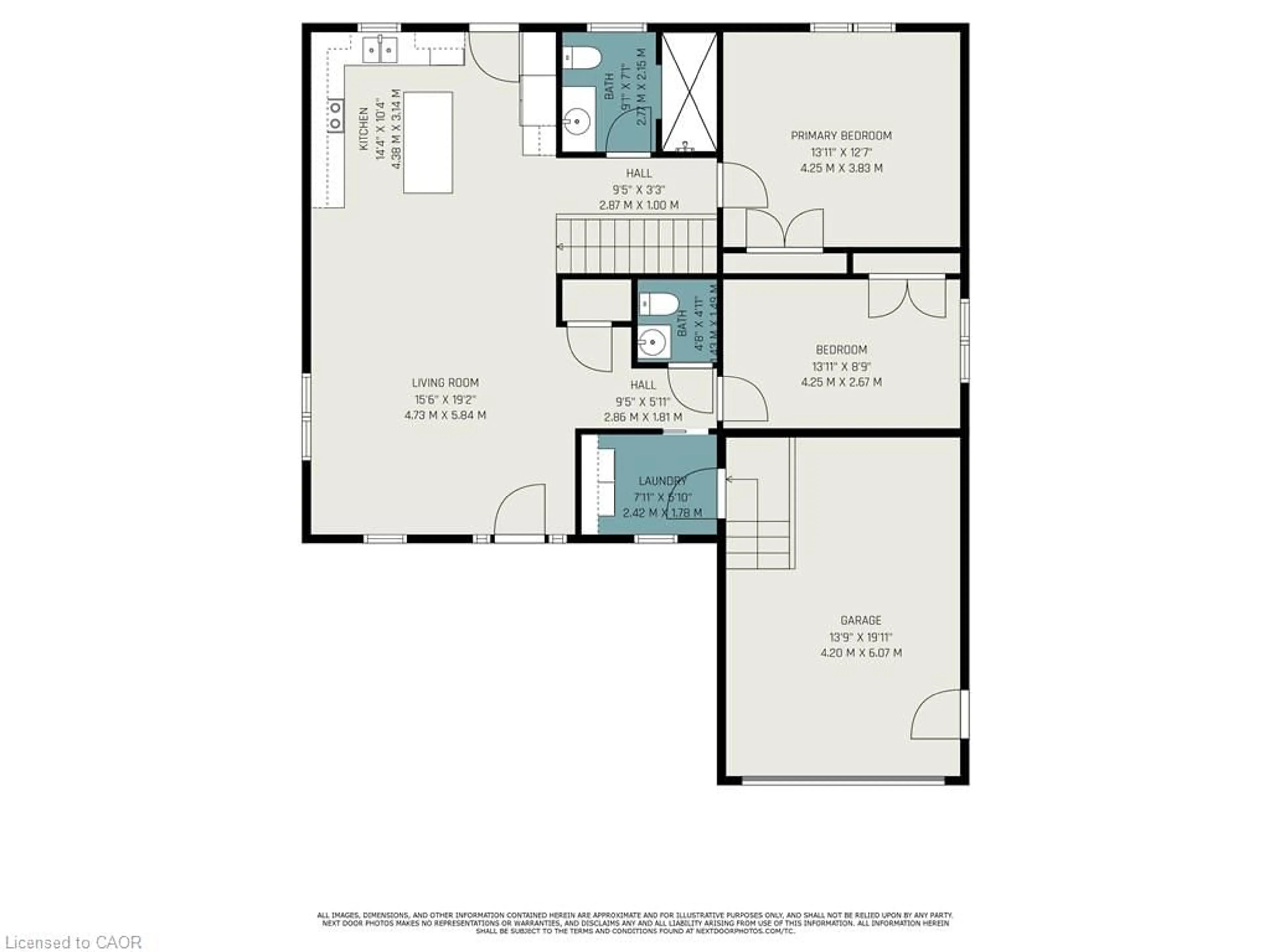Floor plan for 472 Countess St, Durham Ontario N0G 1R0