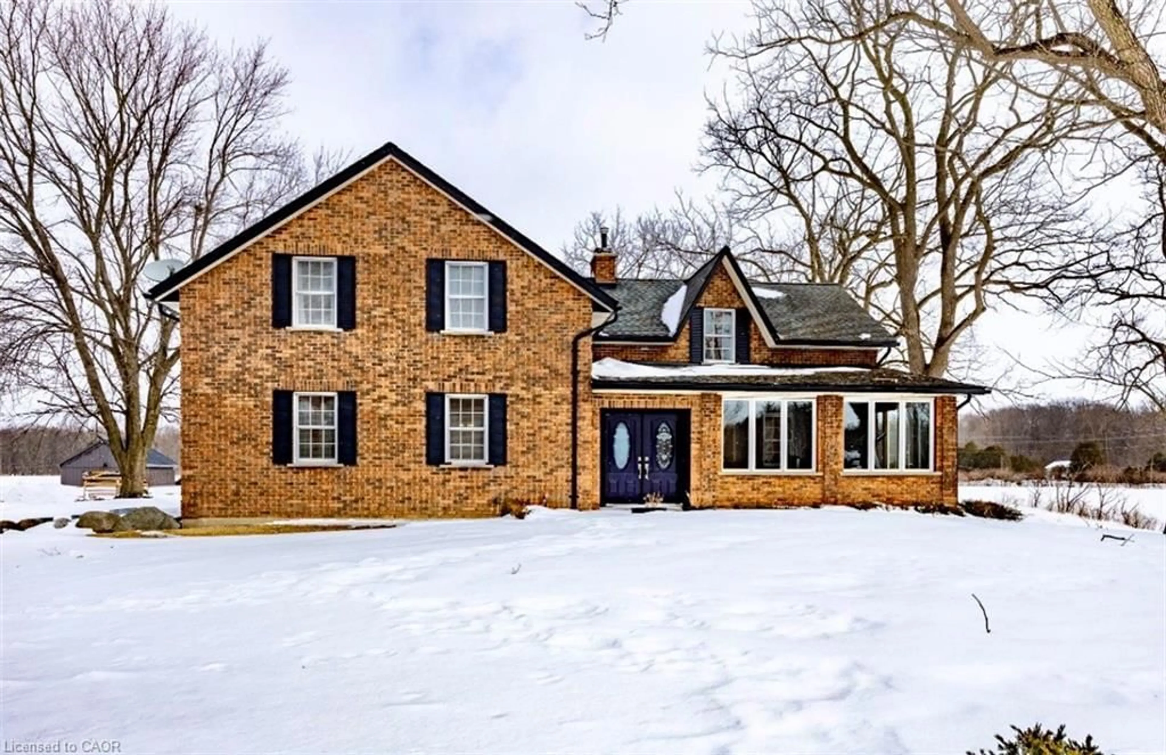 Home with brick exterior material, street for 1568 Highway 59, Port Rowan Ontario N0E 1M0