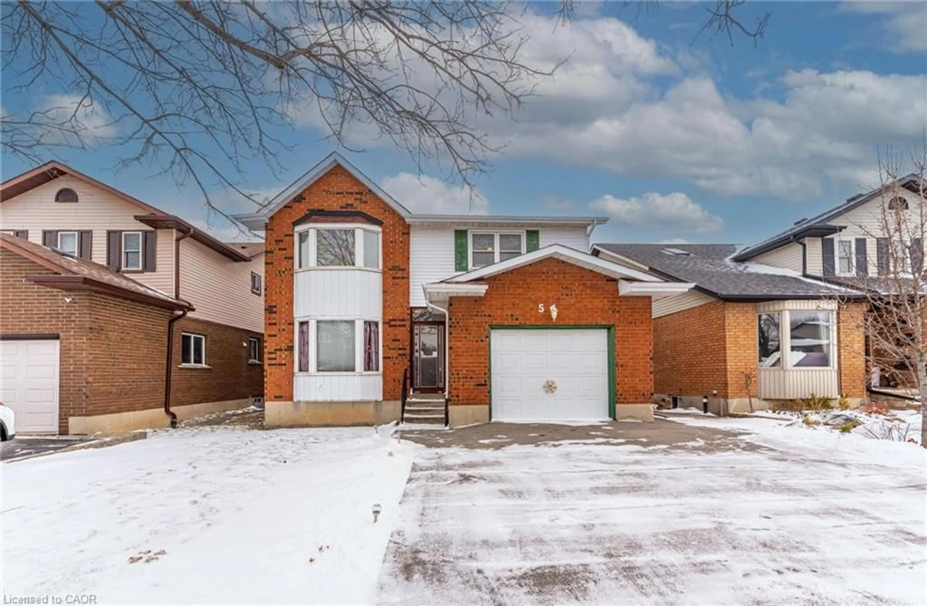 Home with brick exterior material, street for 5 Charing Dr, Hamilton Ontario L8W 2P5