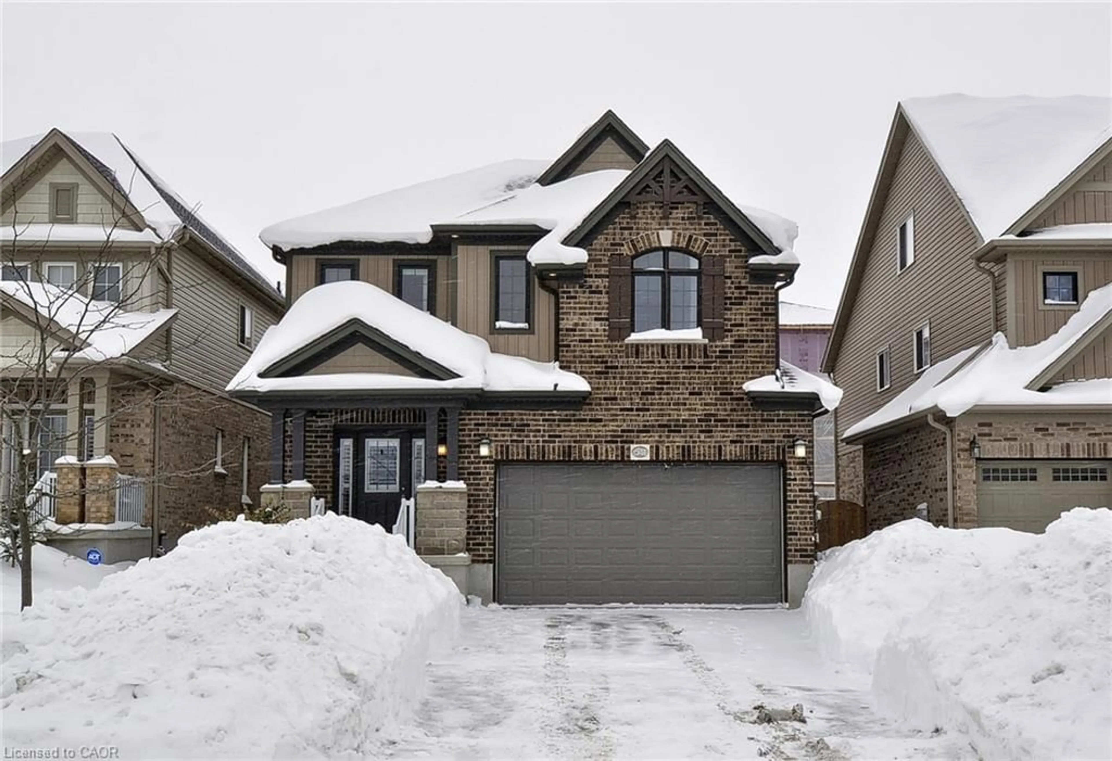 Home with brick exterior material, street for 541 Sundew Dr, Waterloo Ontario N2V 0B8