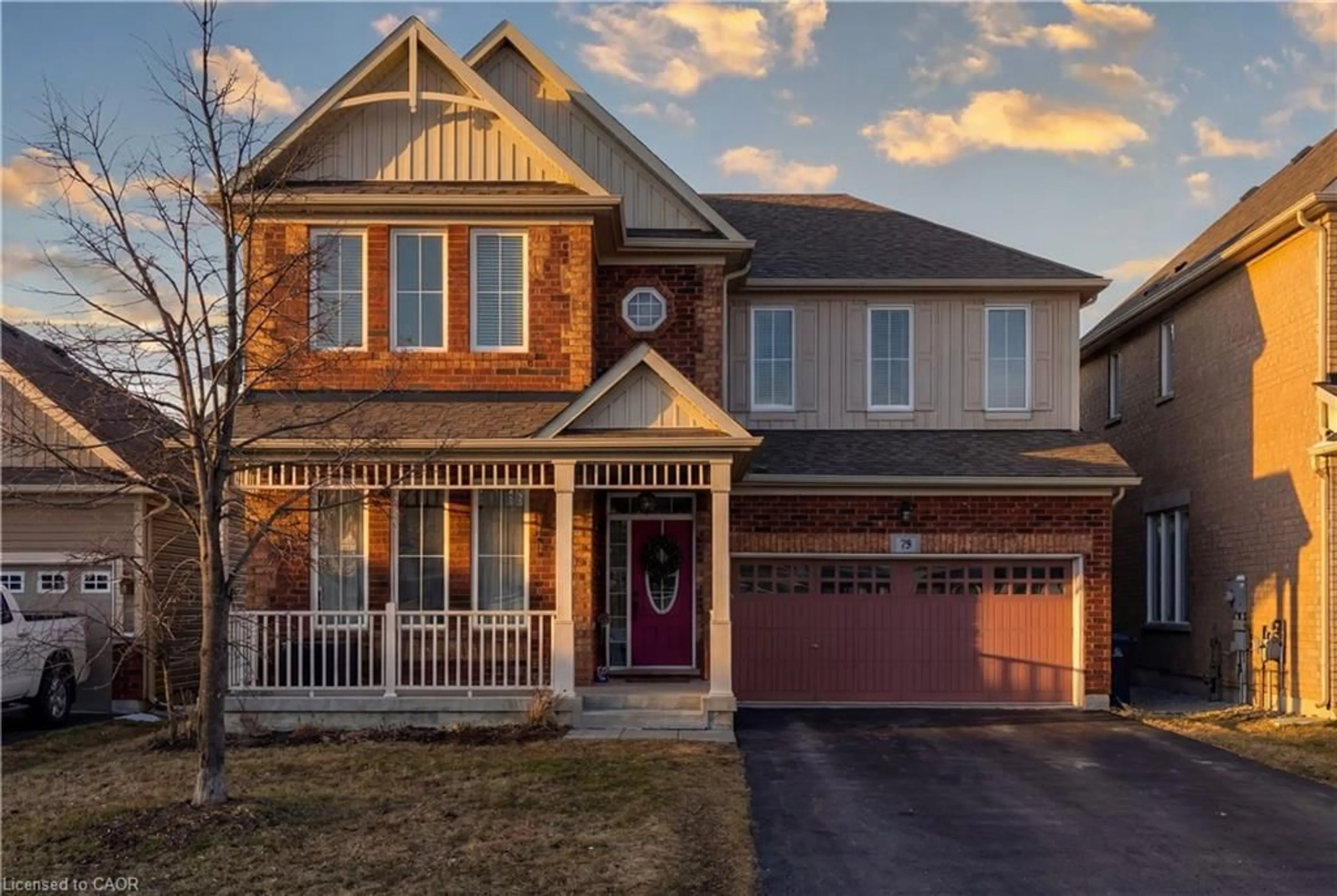 Home with brick exterior material, street for 75 Chase Cres, Cambridge Ontario N3C 0C5
