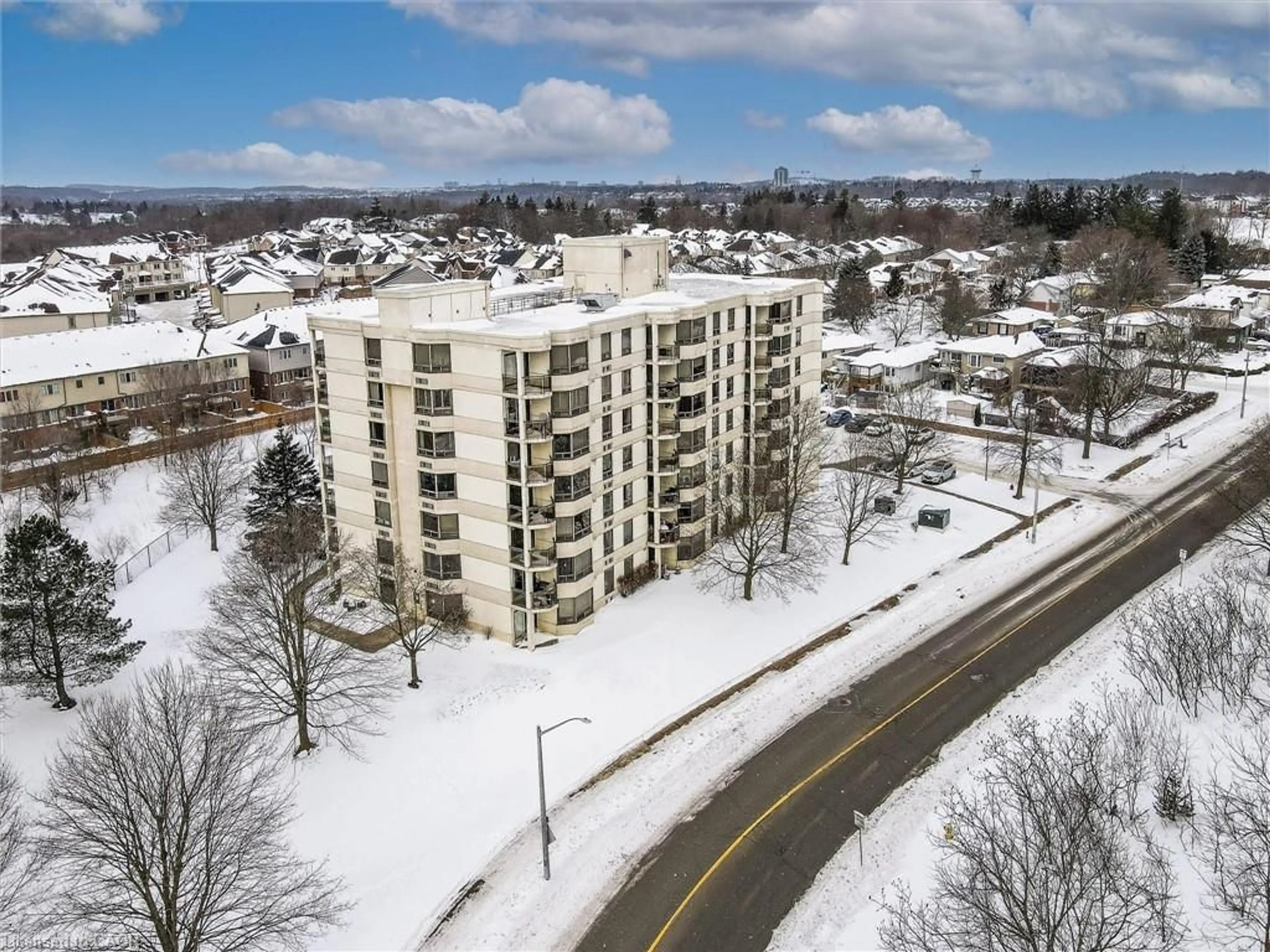 A pic from outside/outdoor area/front of a property/back of a property/a pic from drone, unknown for 688 Preston Pky #104, Cambridge Ontario N3H 5K6