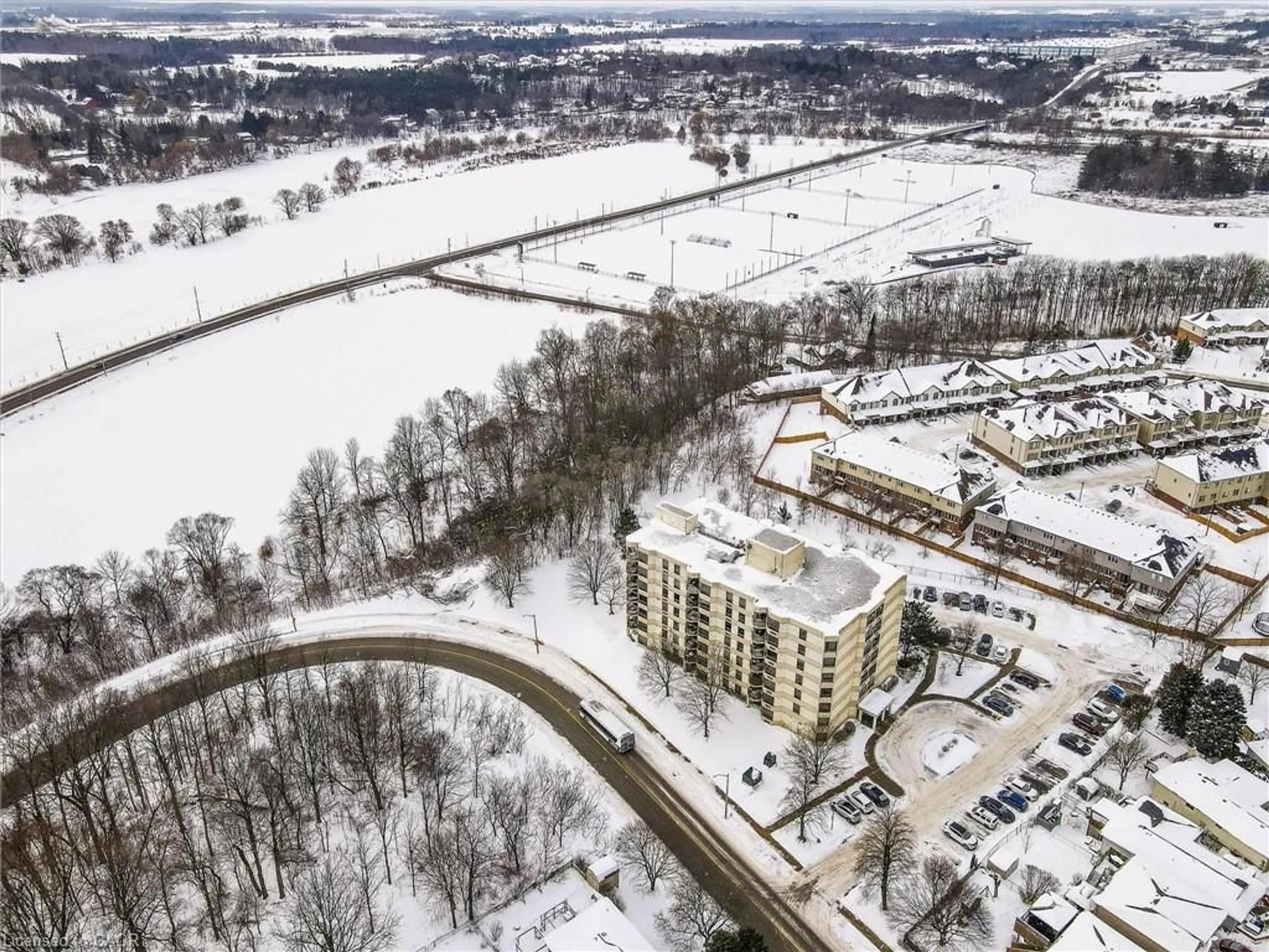 A pic from outside/outdoor area/front of a property/back of a property/a pic from drone, unknown for 688 Preston Pky #104, Cambridge Ontario N3H 5K6