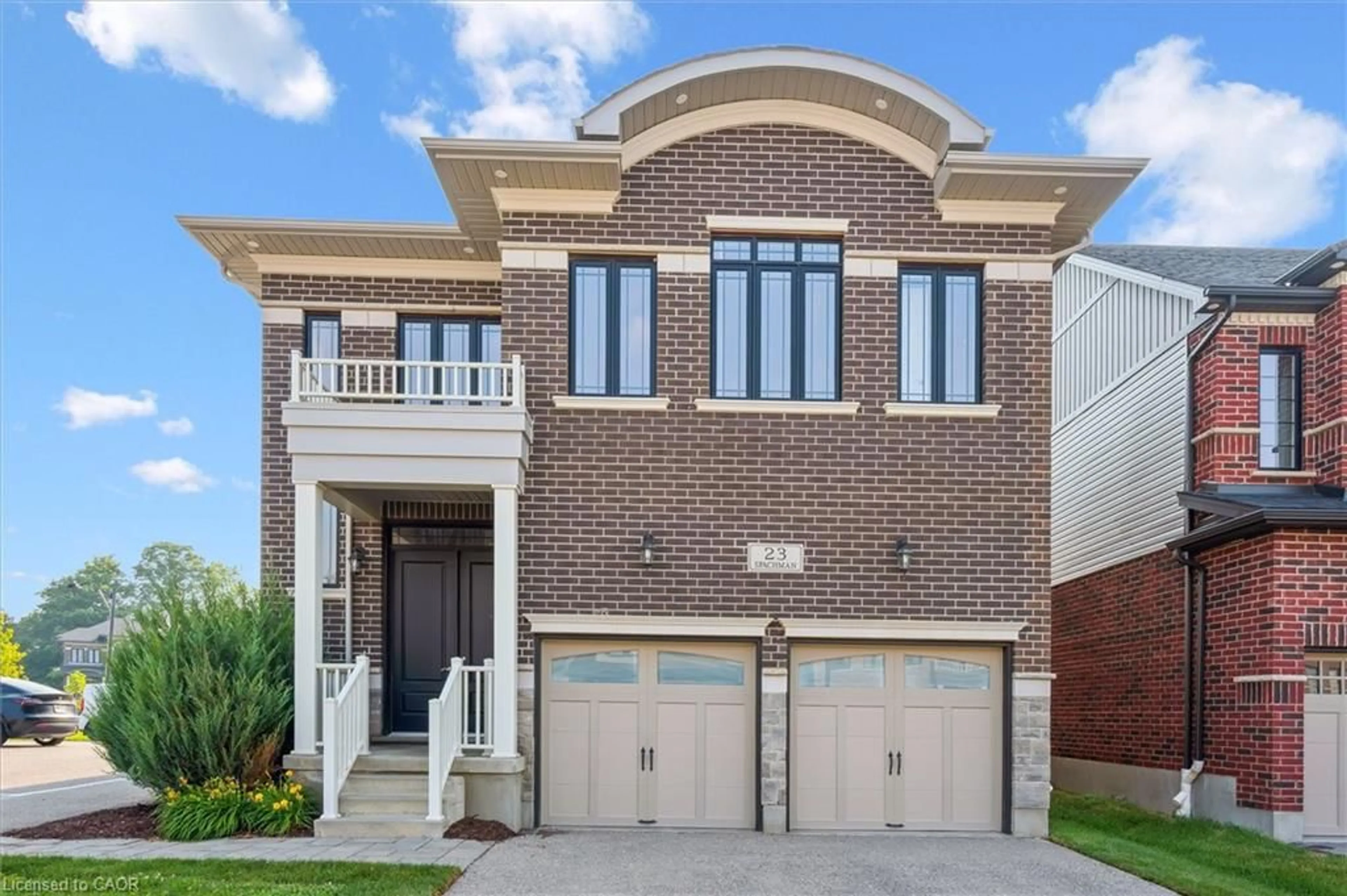 Home with brick exterior material, street for 23 Spachman St, Kitchener Ontario N2R 1R7