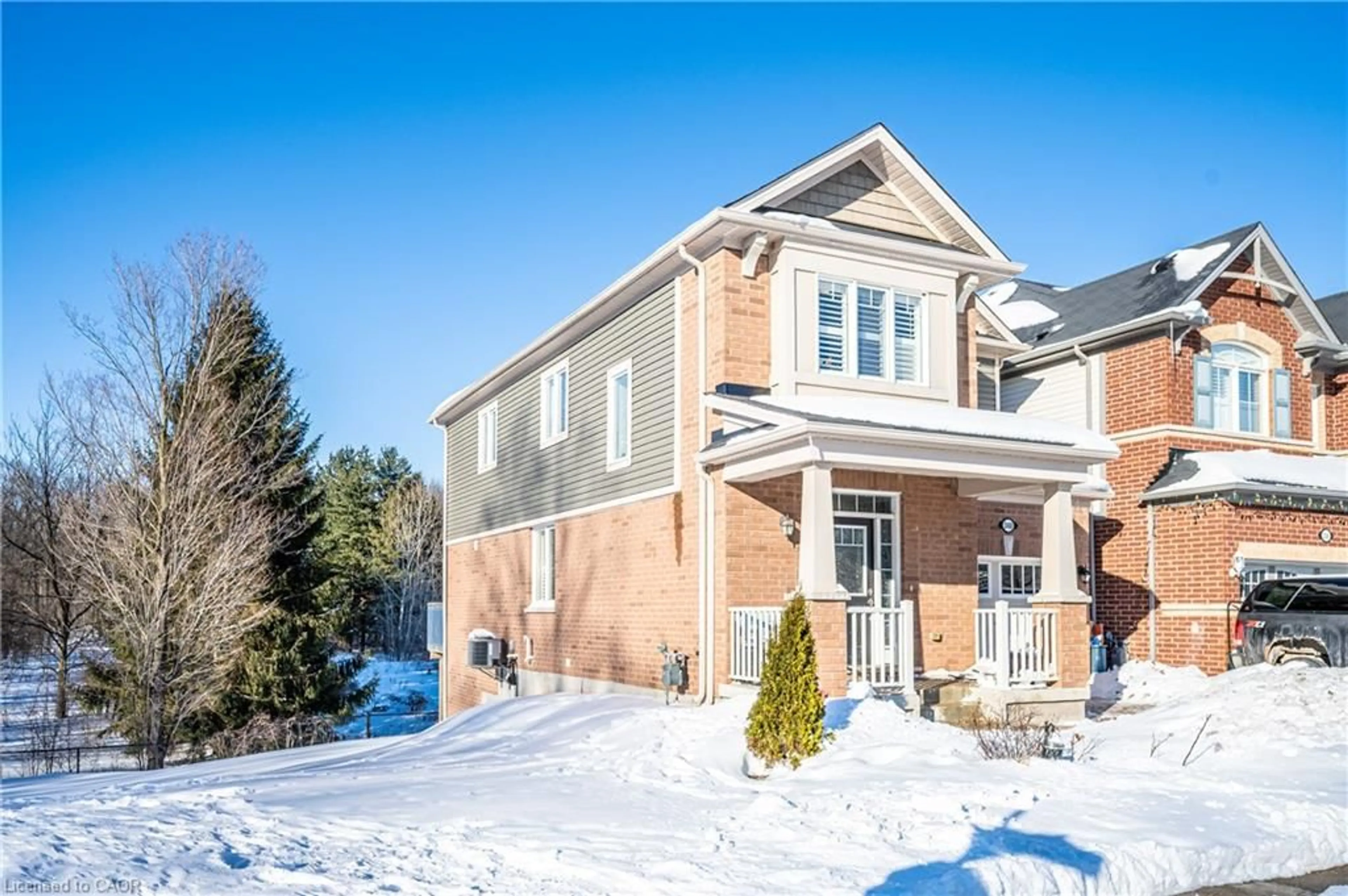 Home with brick exterior material, street for 340 Shady Glen Cres, Kitchener Ontario N2R 0J8