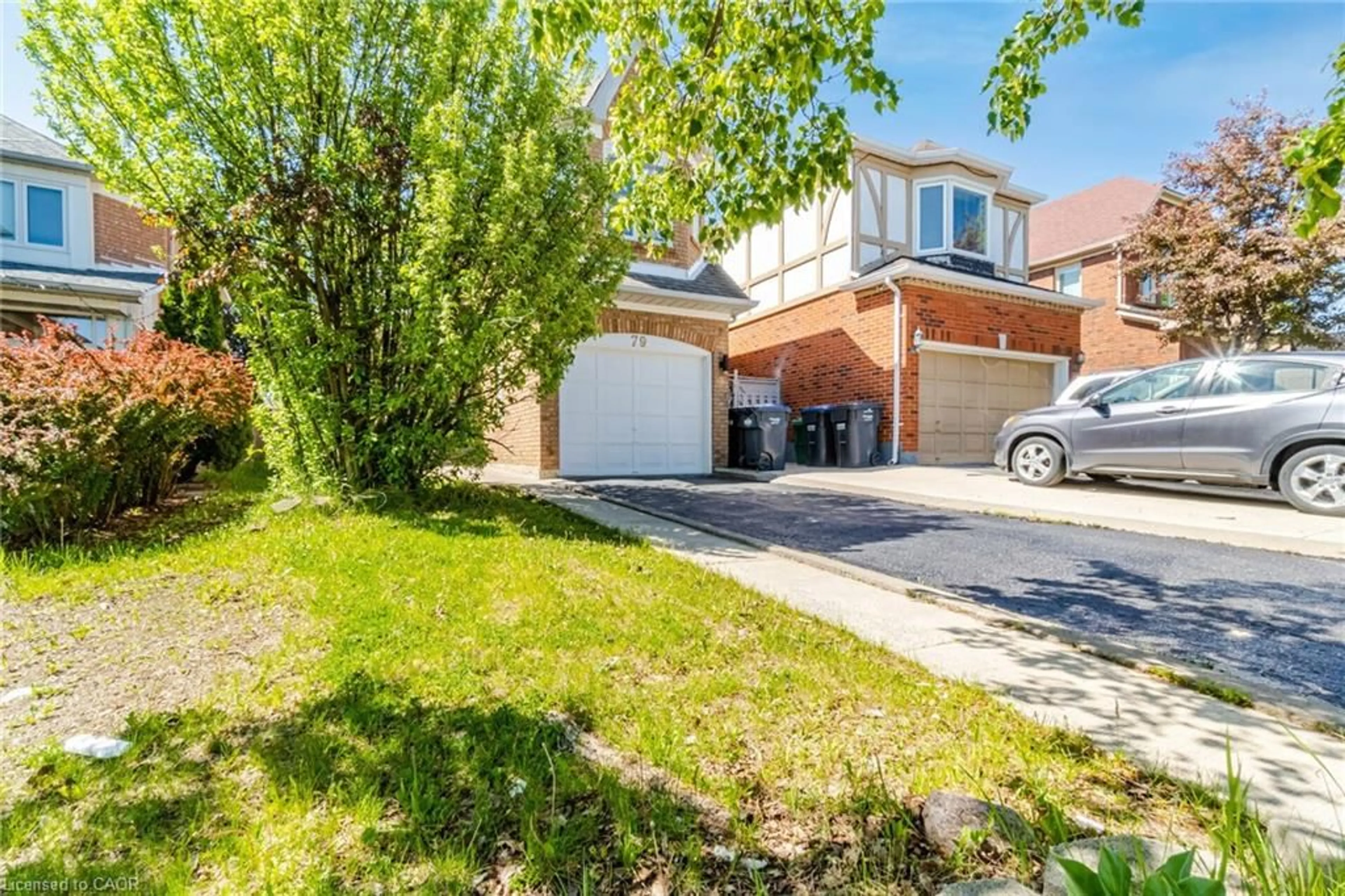 Home with brick exterior material, street for 79 Rocky Mountain Cres, Peel Ontario L6R 1E8