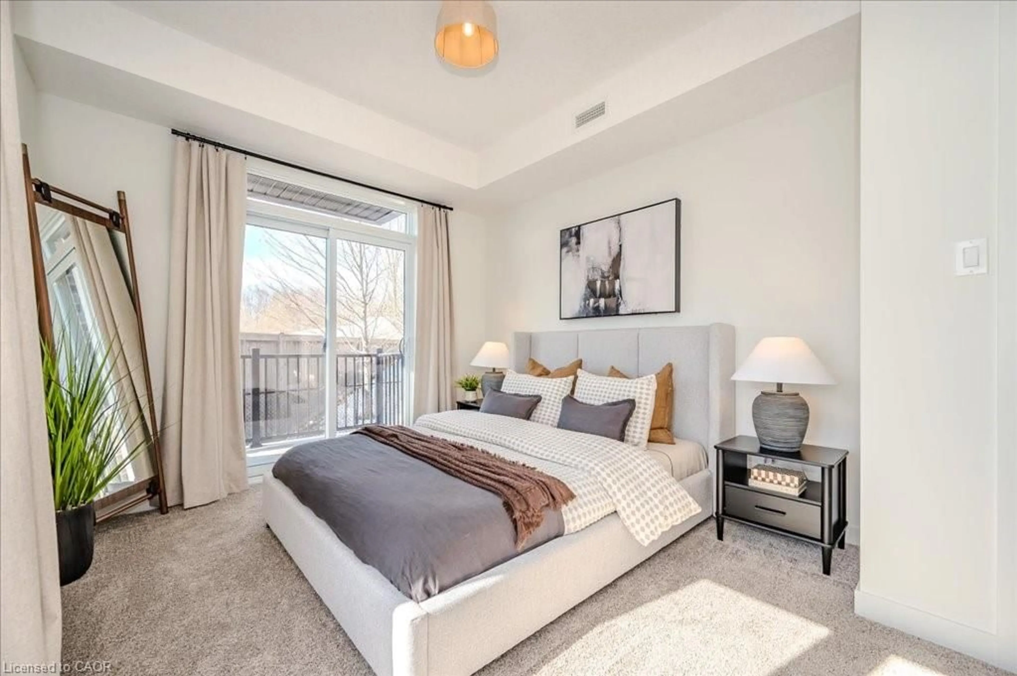 Bedroom with bed, unknown for 824 Woolwich St #F186, Guelph Ontario N1H 1G8