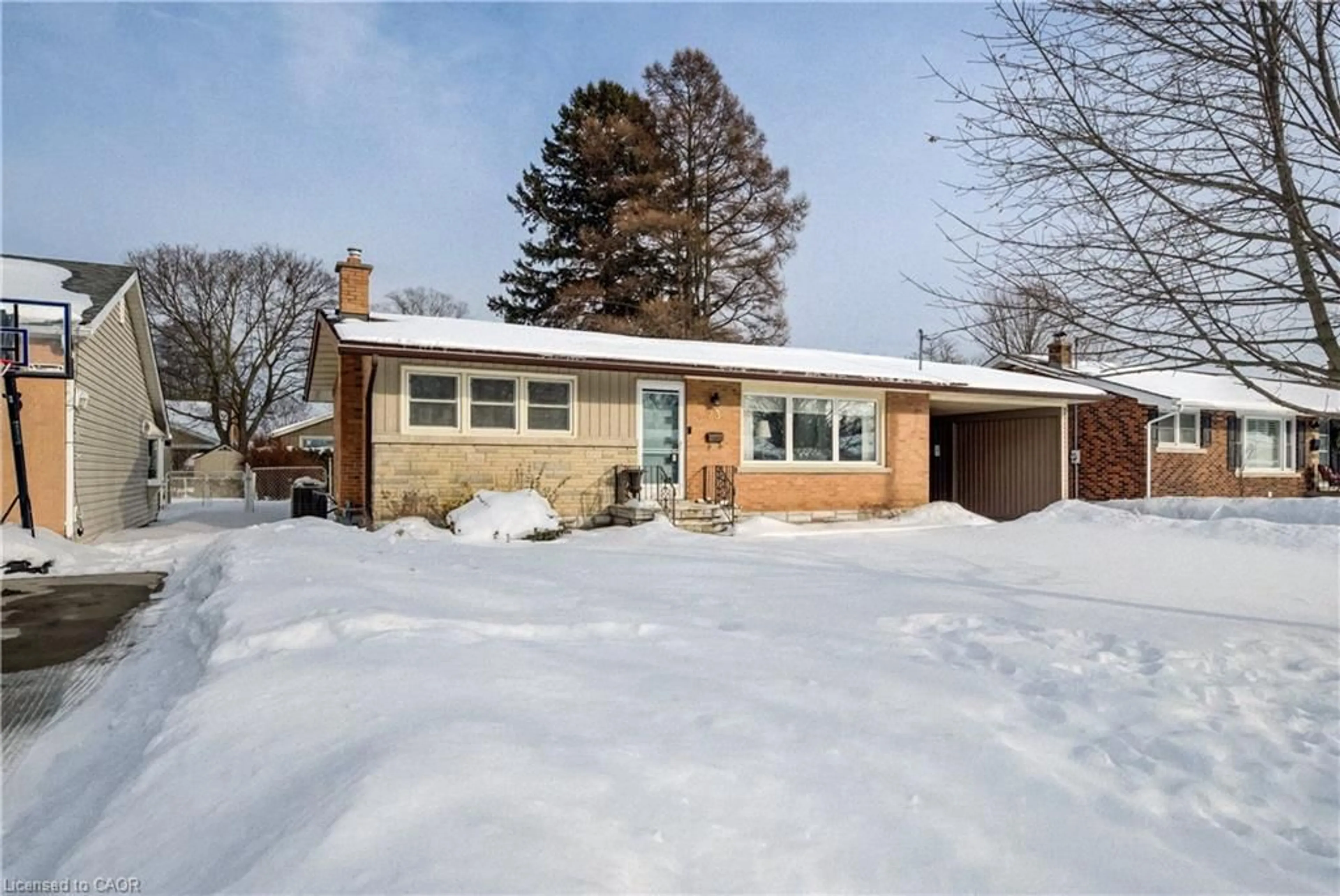 Home with brick exterior material, street for 23 Day St, Cambridge Ontario N1S 3R1