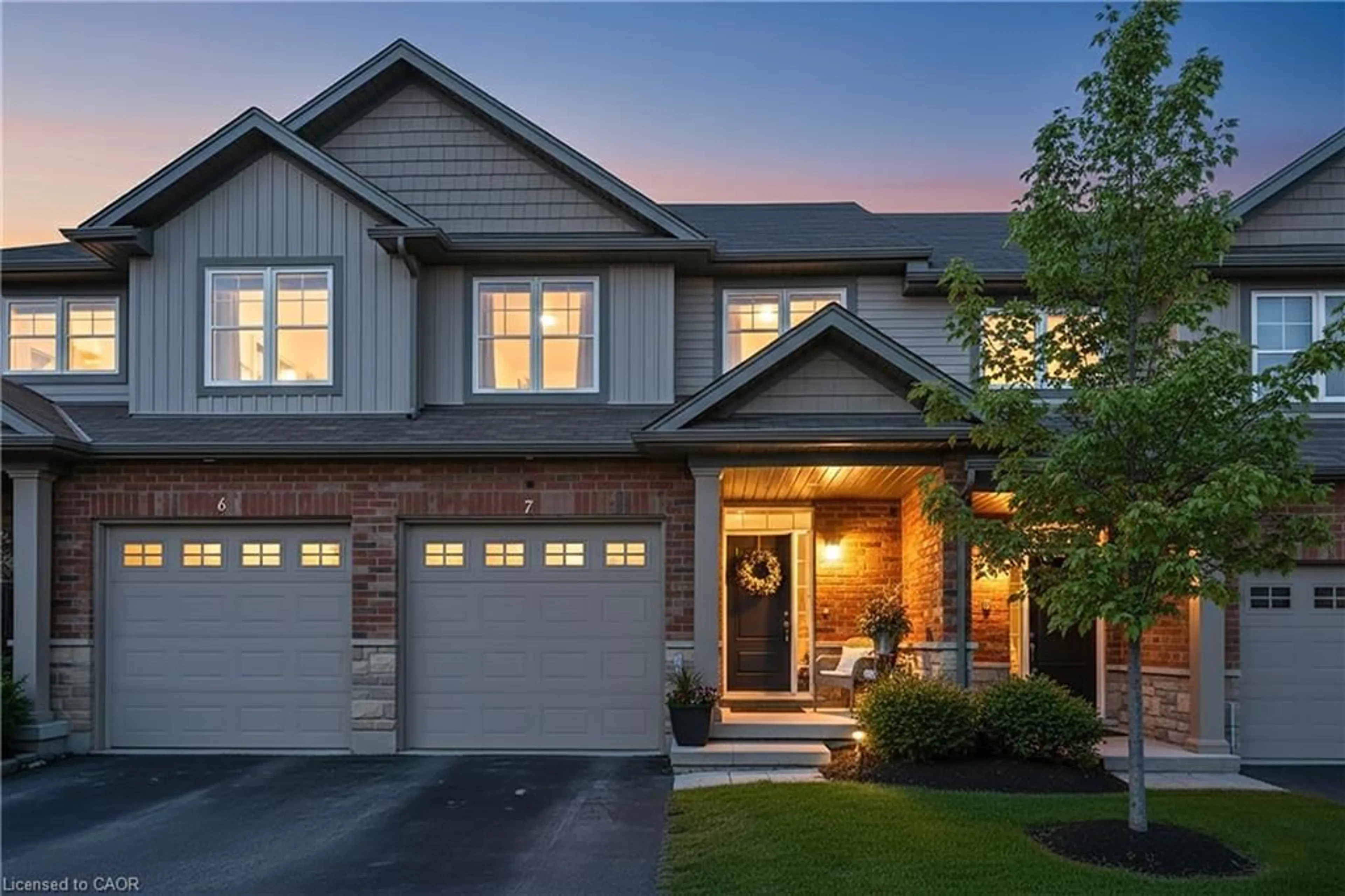 Home with brick exterior material, street for 22 Marshall Dr #7, Guelph Ontario N1E 0M9