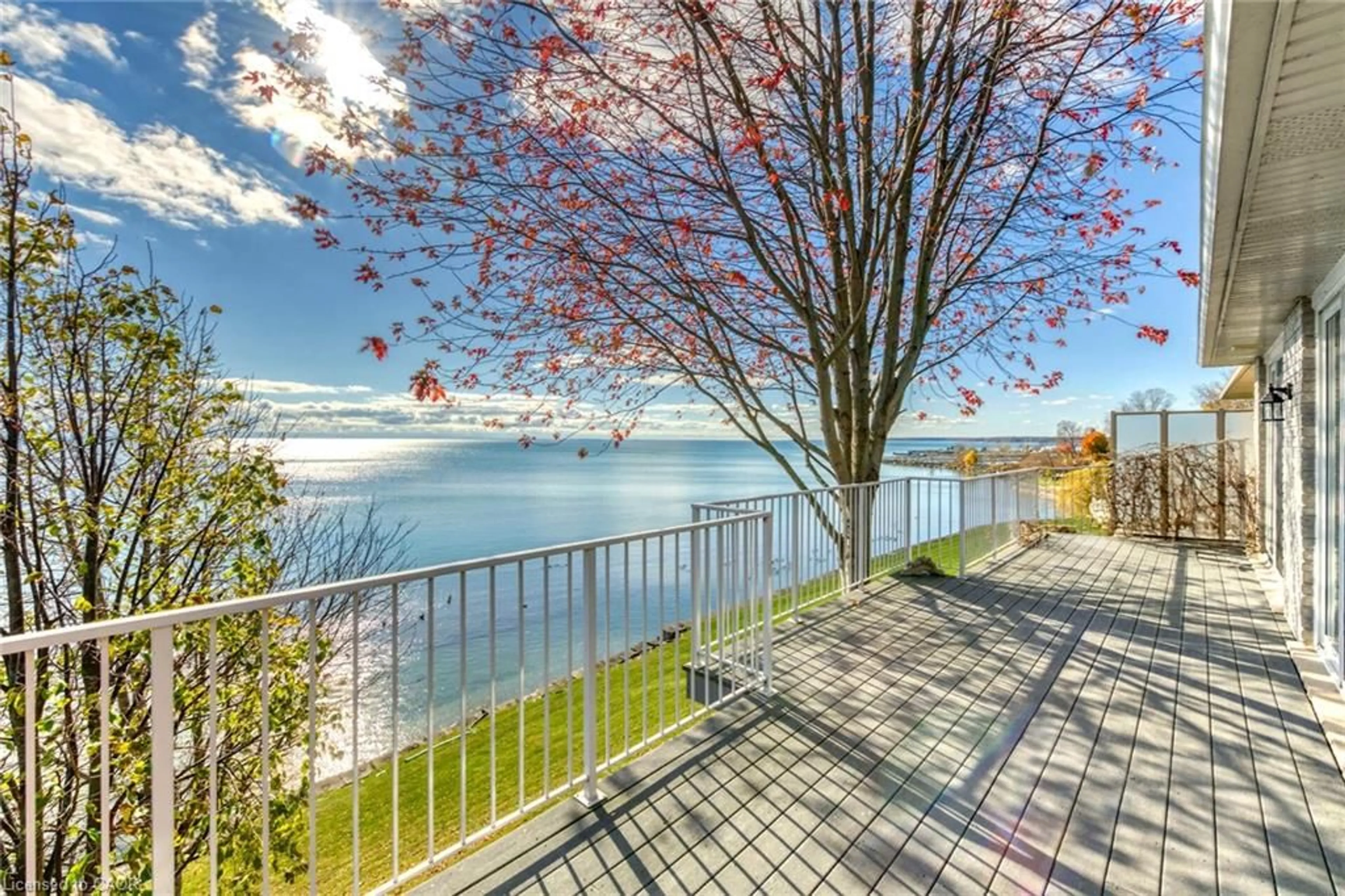 Patio, water/lake/river/ocean view for 128 Brown St, Port Dover Ontario N0A 1N7