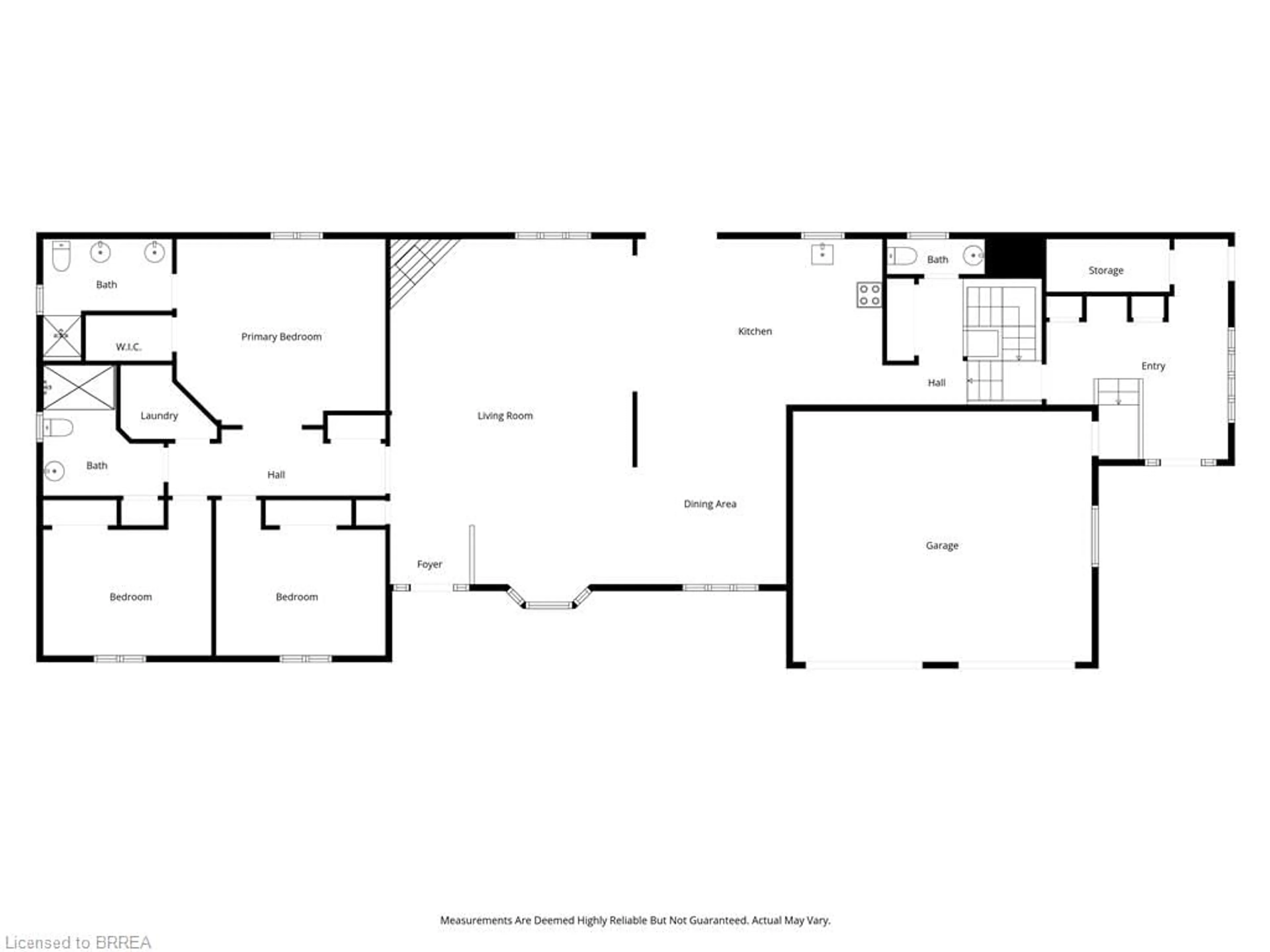 Floor plan for 216 Big Creek Rd, Brantford Ontario N3W 2G9
