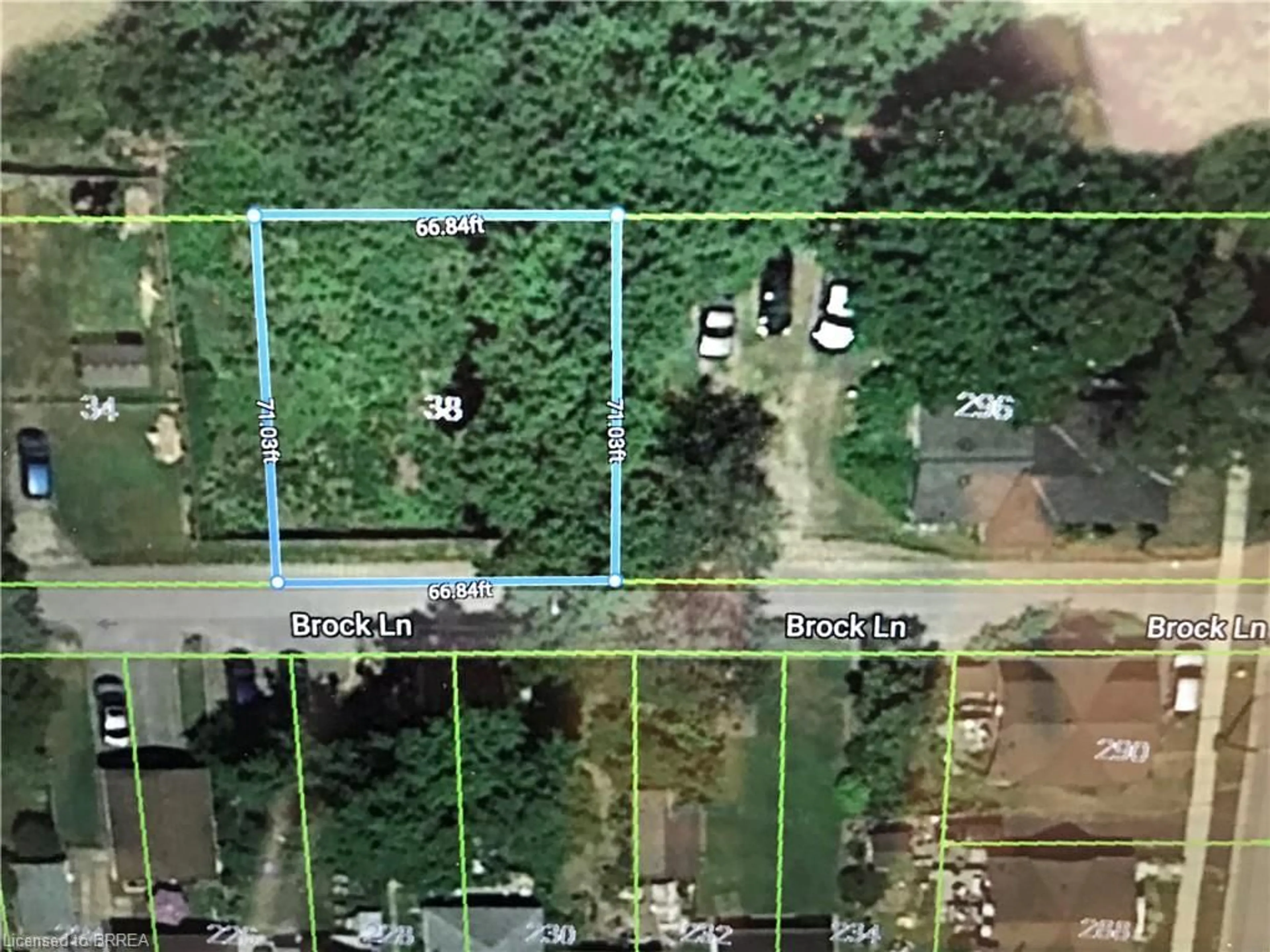 A pic from outside/outdoor area/front of a property/back of a property/a pic from drone, unknown for 38 Brock Lane, Brantford Ontario N3S 4Y6