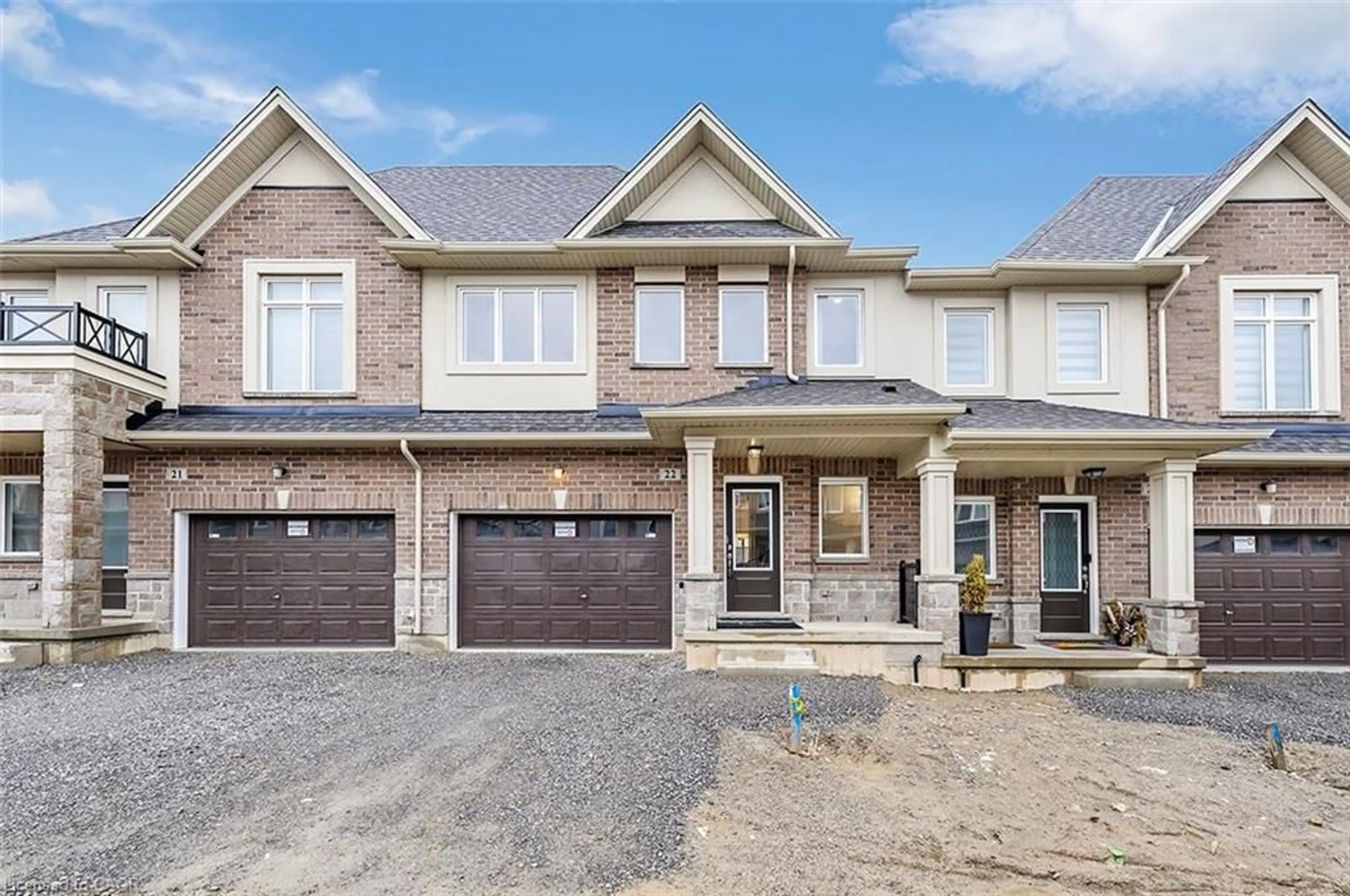 Home with brick exterior material, street for 205 Thames Way #48, Hamilton Ontario L0R 1W2