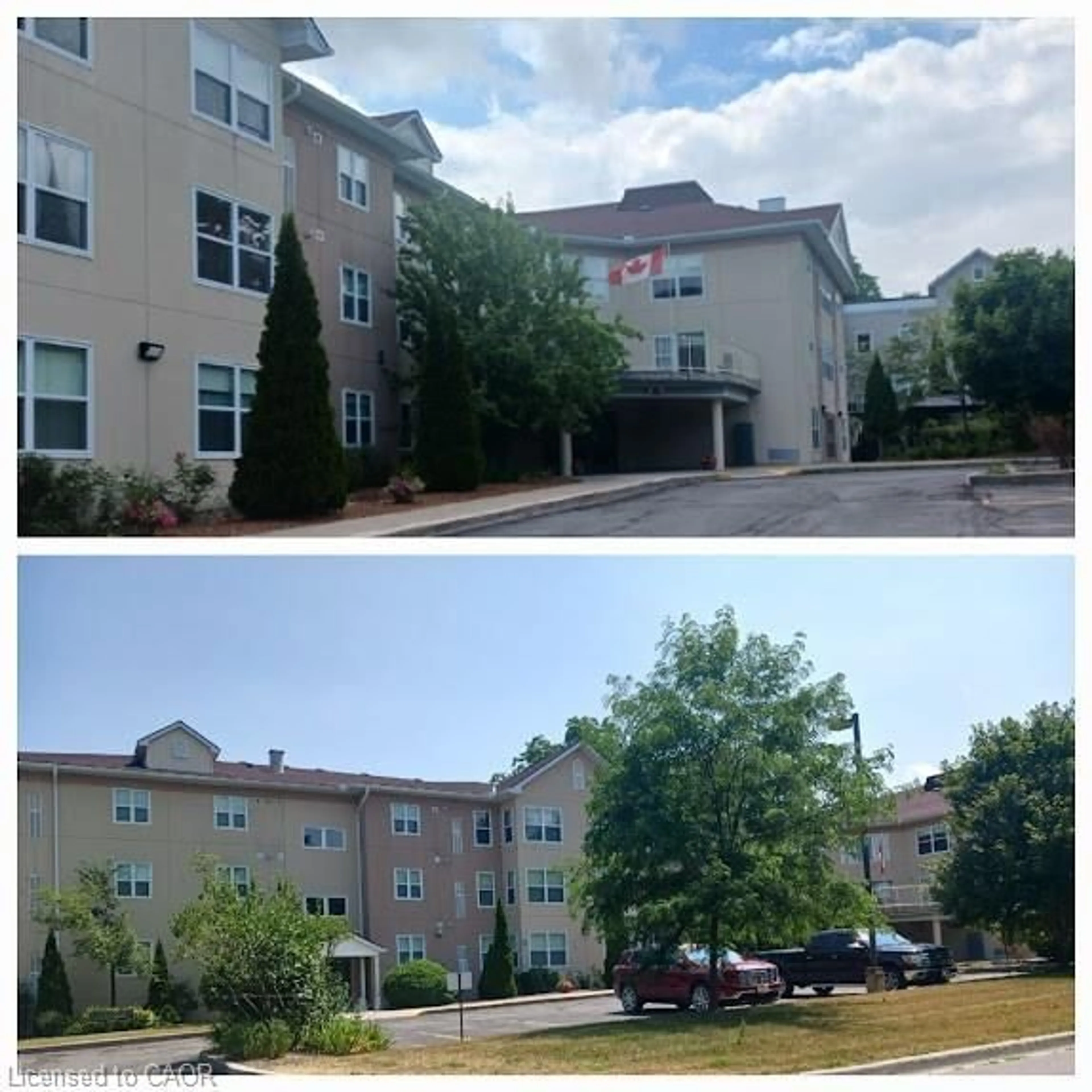 A pic from outside/outdoor area/front of a property/back of a property/a pic from drone, building for 8 Huron St #108, Lindsay Ontario K9V 6K3