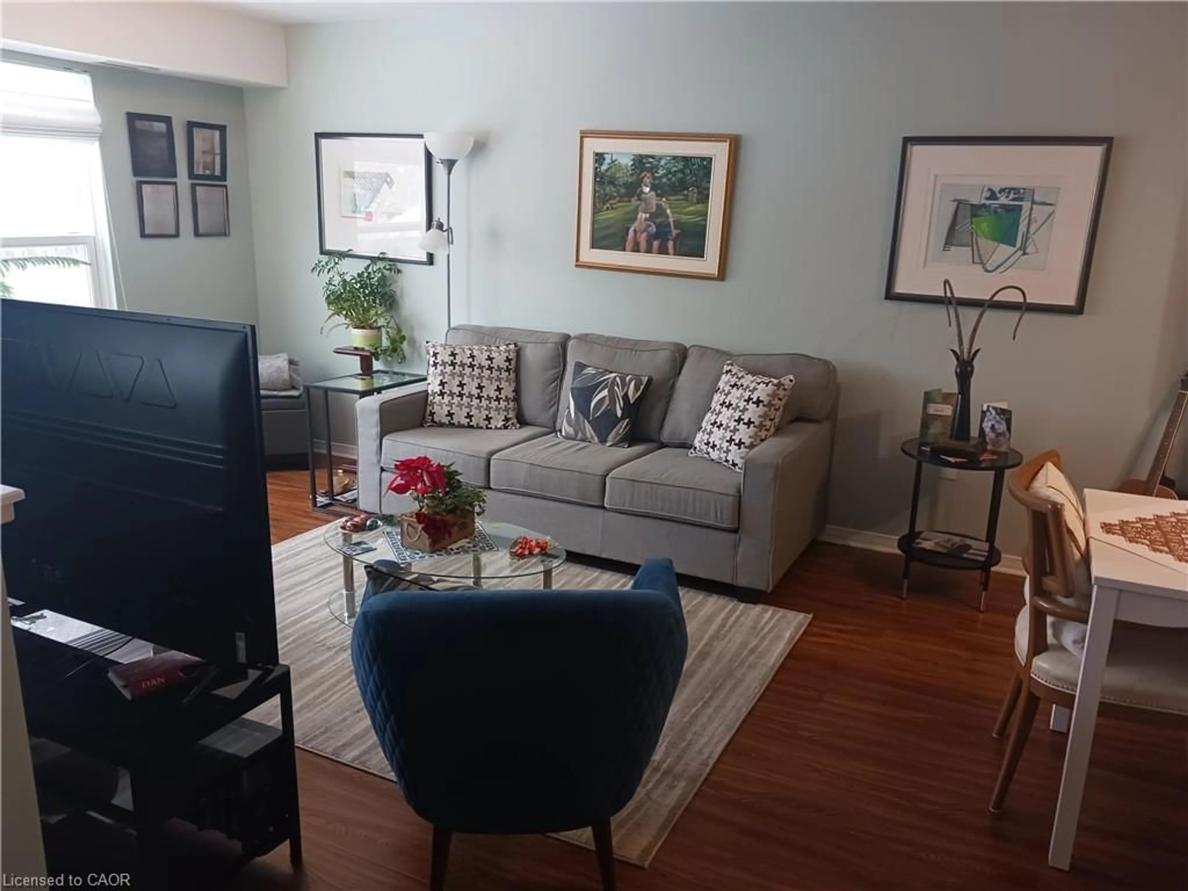 Living room with furniture, unknown for 8 Huron St #108, Lindsay Ontario K9V 6K3