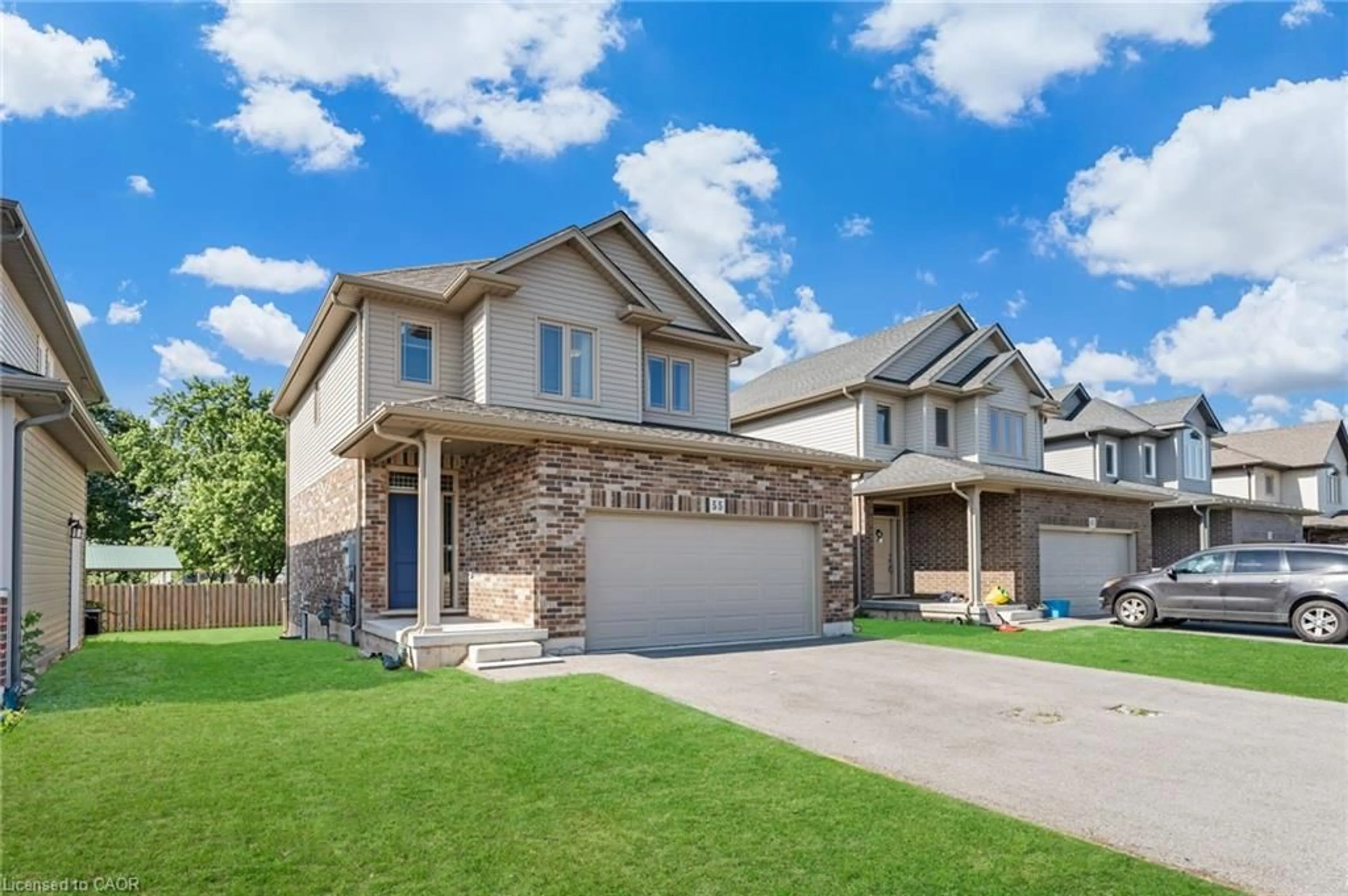 Home with brick exterior material, street for 55 Laurent Ave, Welland Ontario L3B 0E2