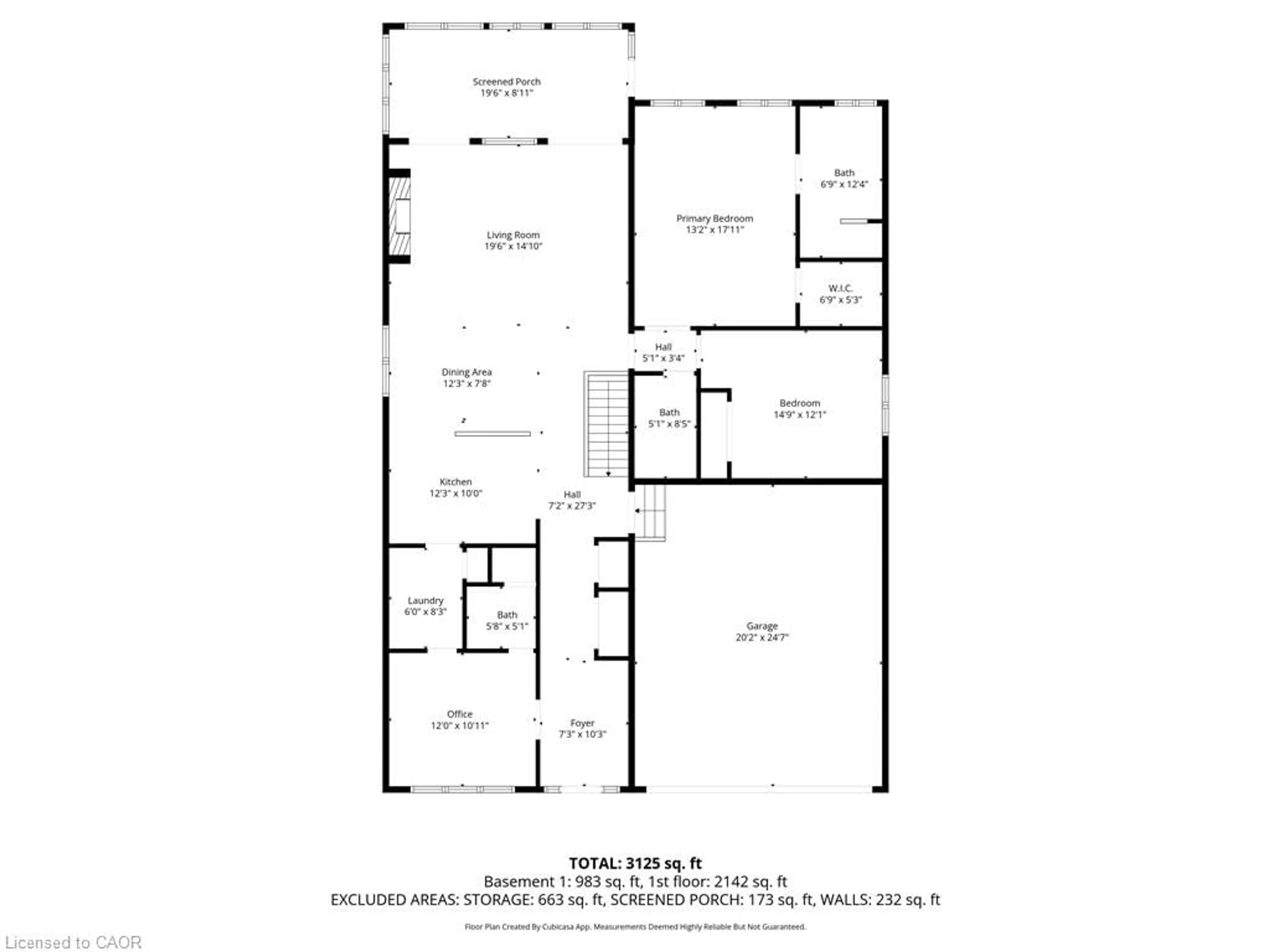 Floor plan for 172 Schooner Dr, Port Dover Ontario N0A 1N3