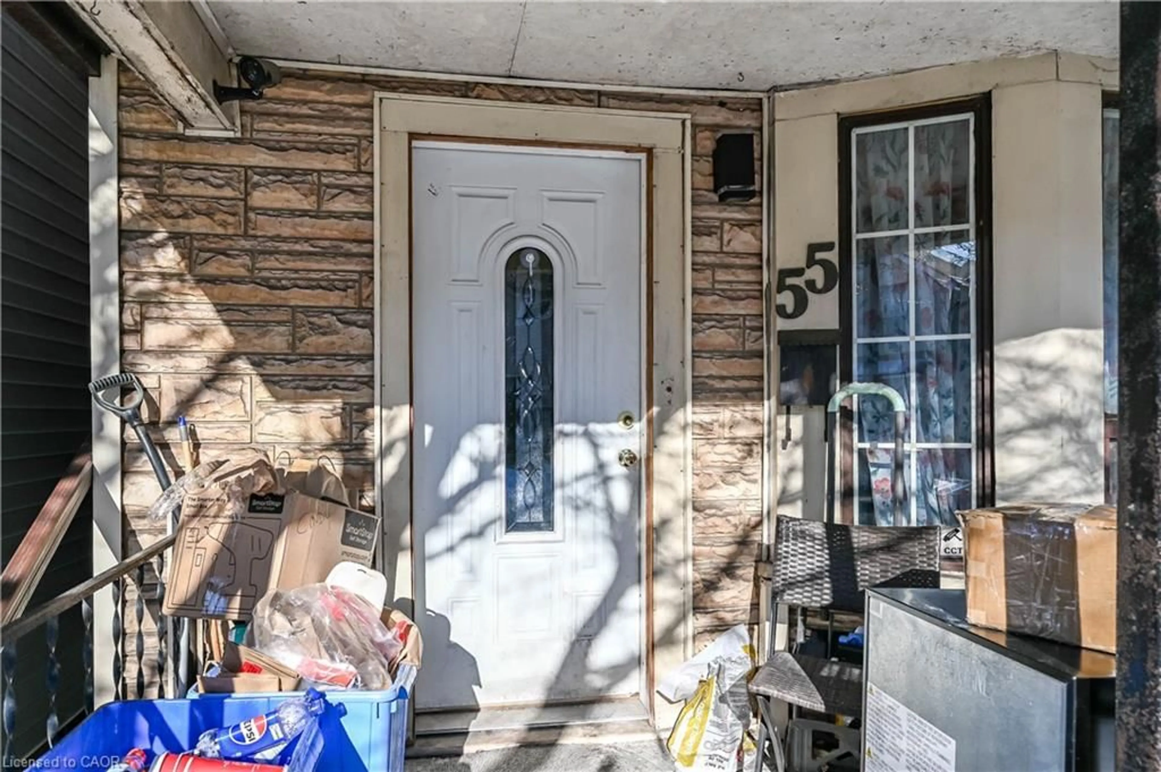 Indoor entryway for 55 Francis St, Hamilton Ontario L8L 3V2