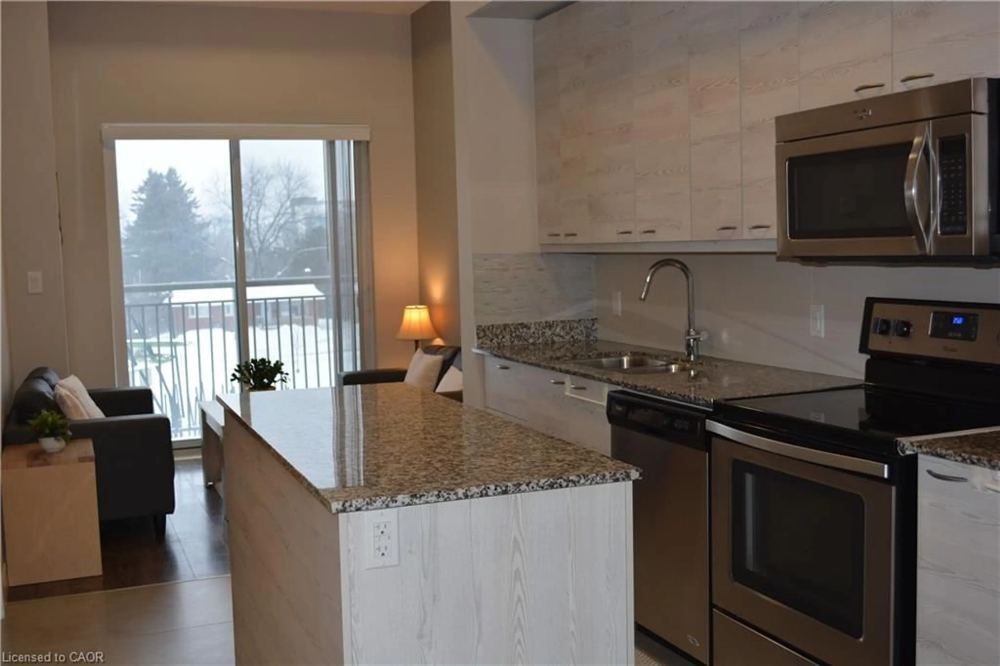Open concept kitchen, unknown for 280 Lester St #323, Waterloo Ontario N2L 0G2