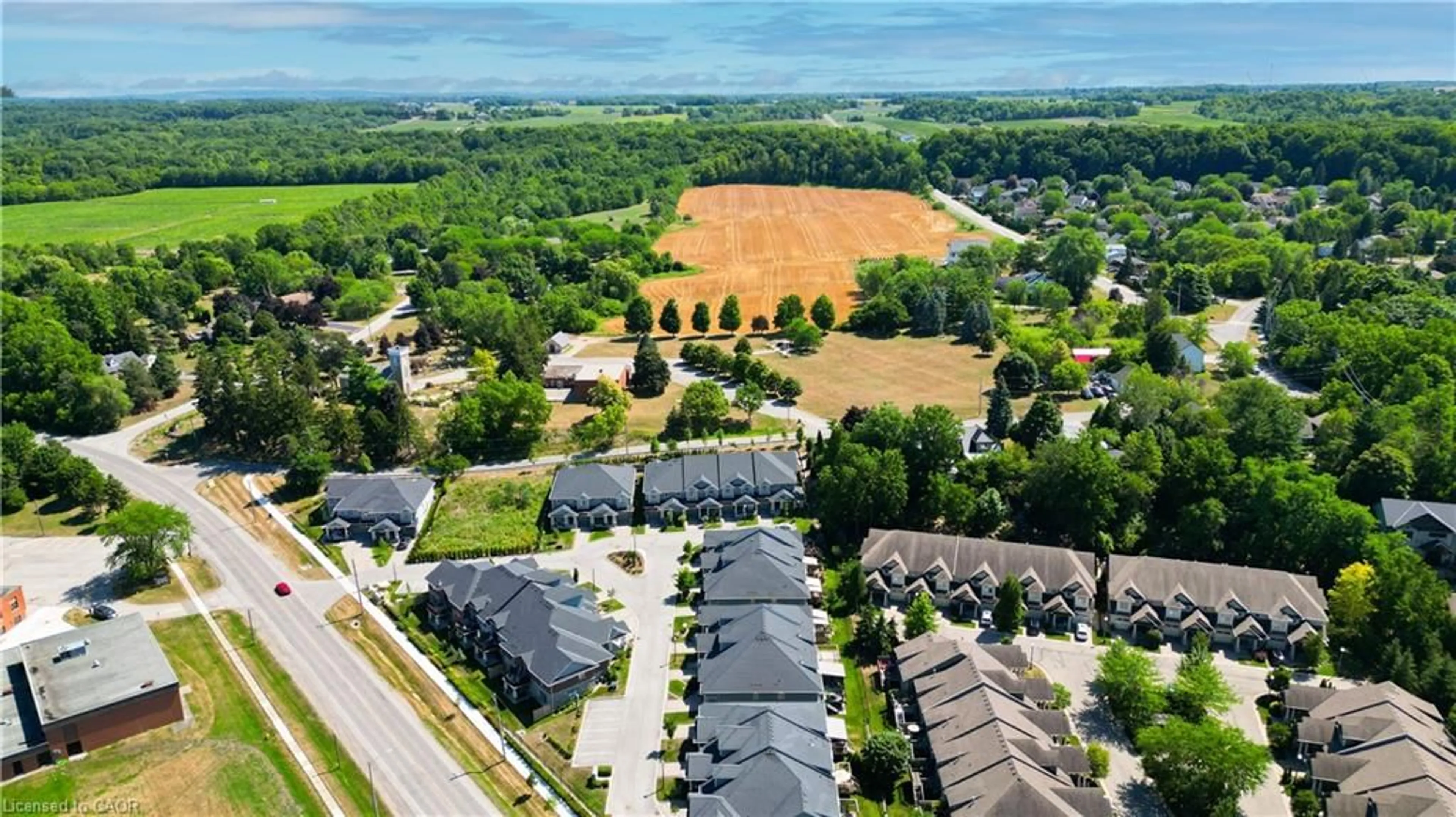 A pic from outside/outdoor area/front of a property/back of a property/a pic from drone, water/lake/river/ocean view for 2848 King St #11, Jordan Station Ontario L0R 1S0
