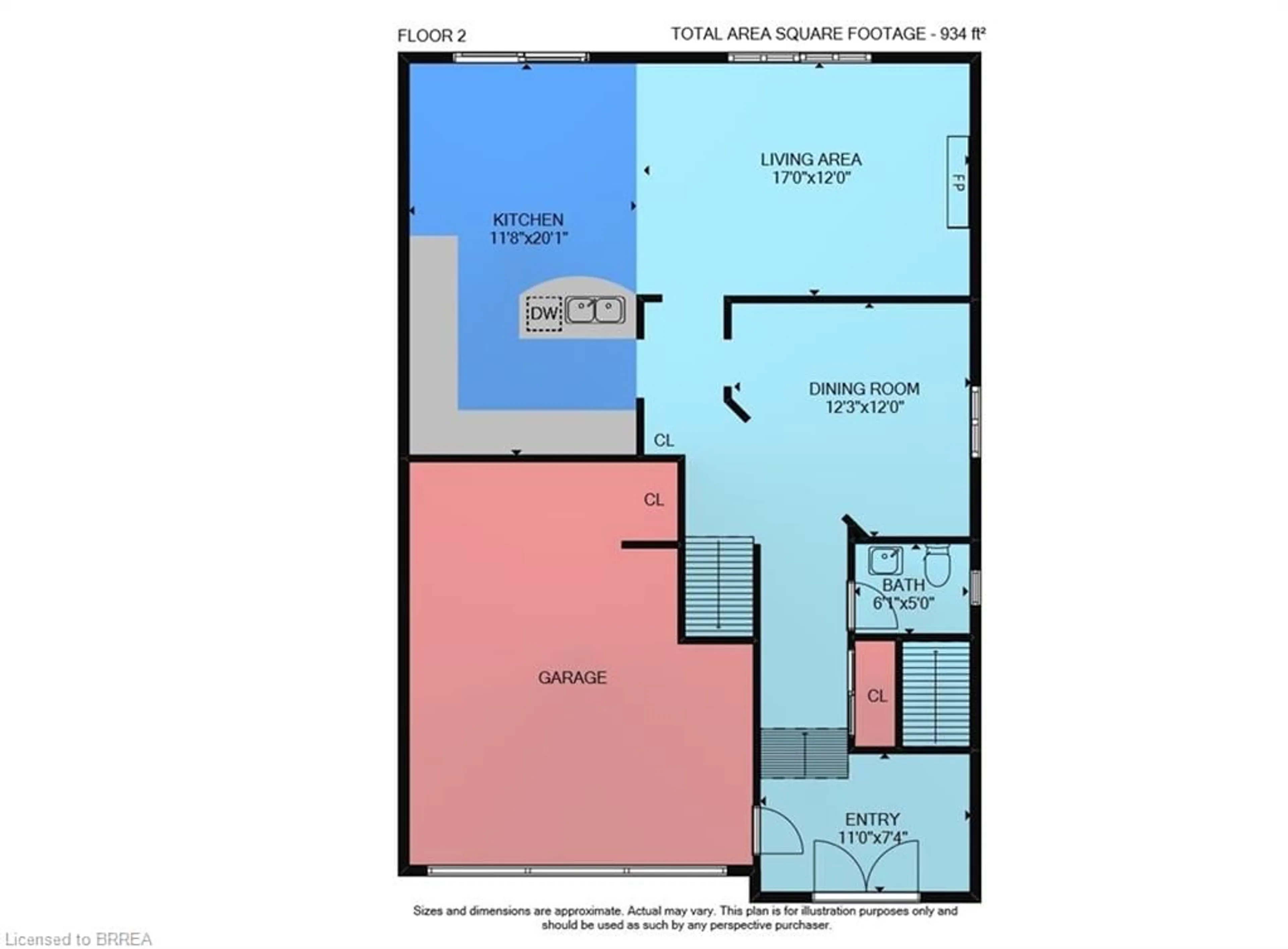 Floor plan for 165 Voyager Pass, Binbrook Ontario L0R 1C0