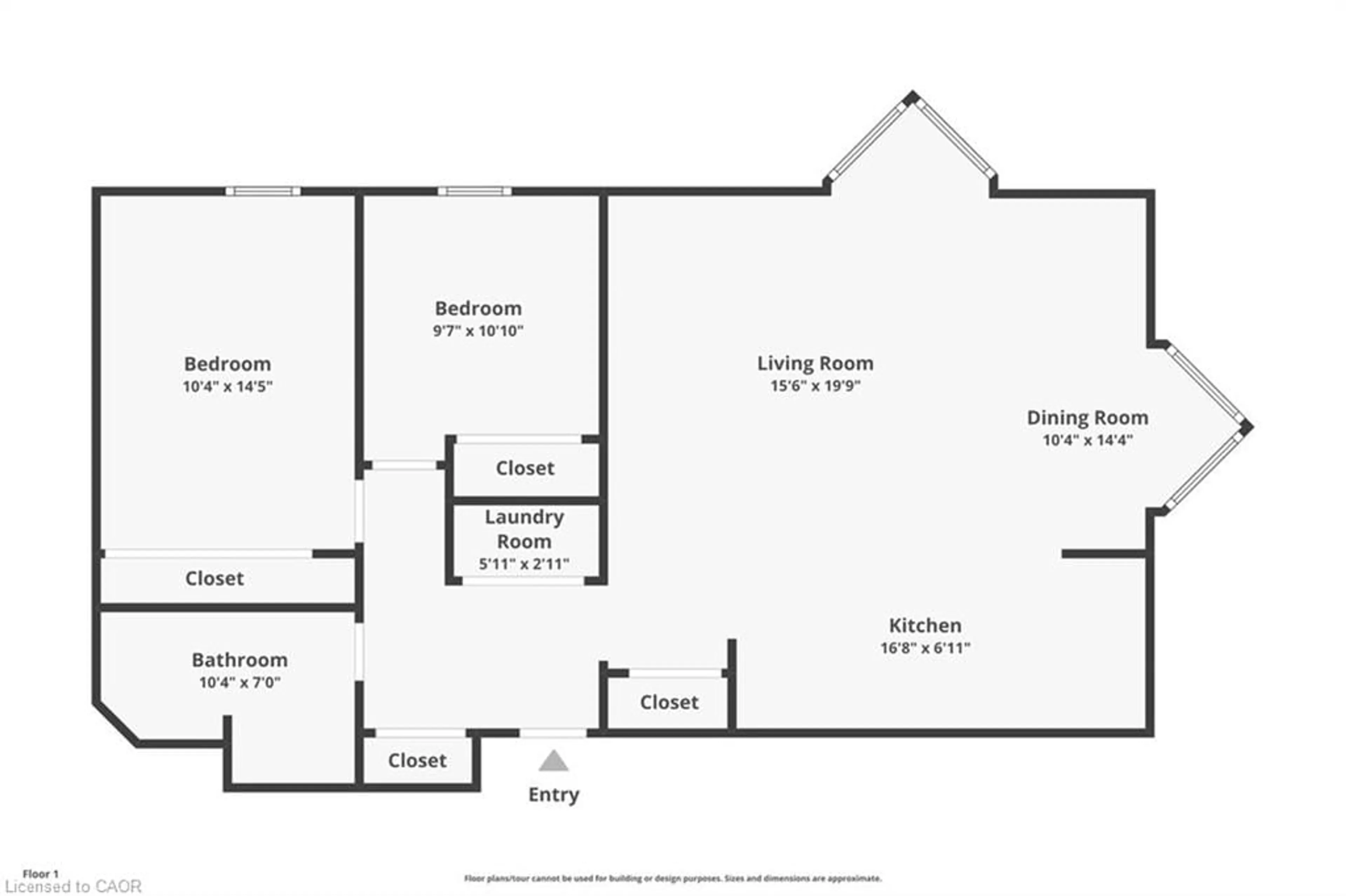 Floor plan for 384 Erb St #304, Waterloo Ontario N2L 1W6