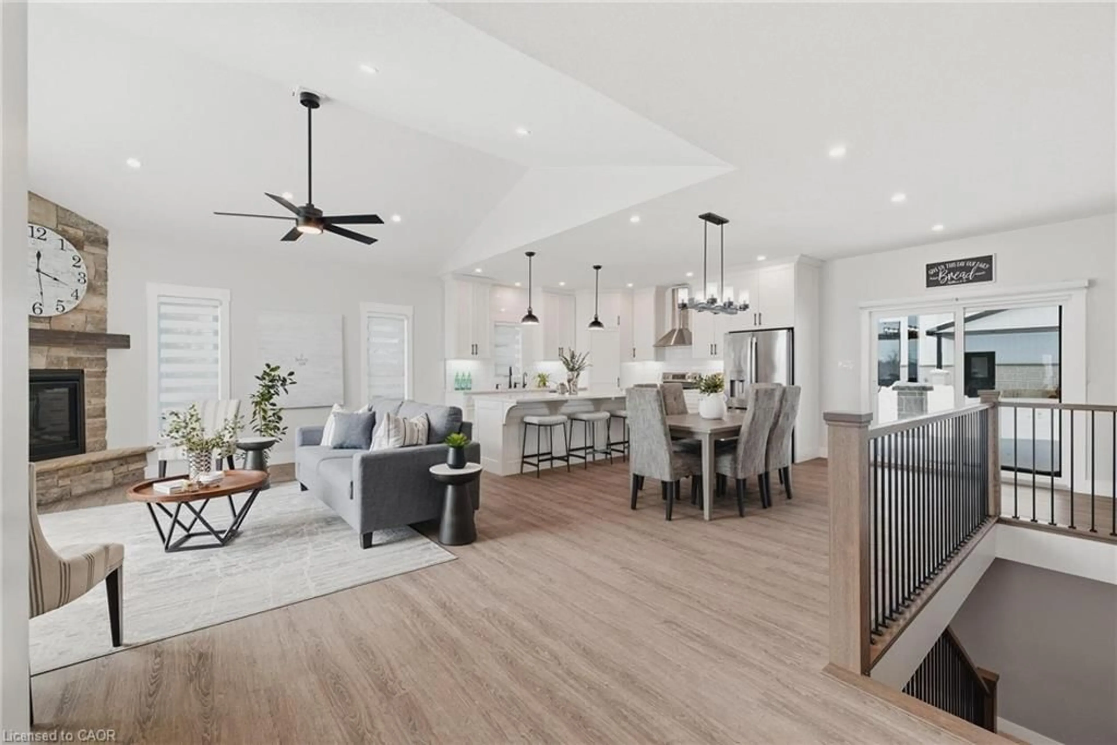 Open concept kitchen, unknown for 86710B Molesworth Line, Molesworth Ontario N4W 3G6