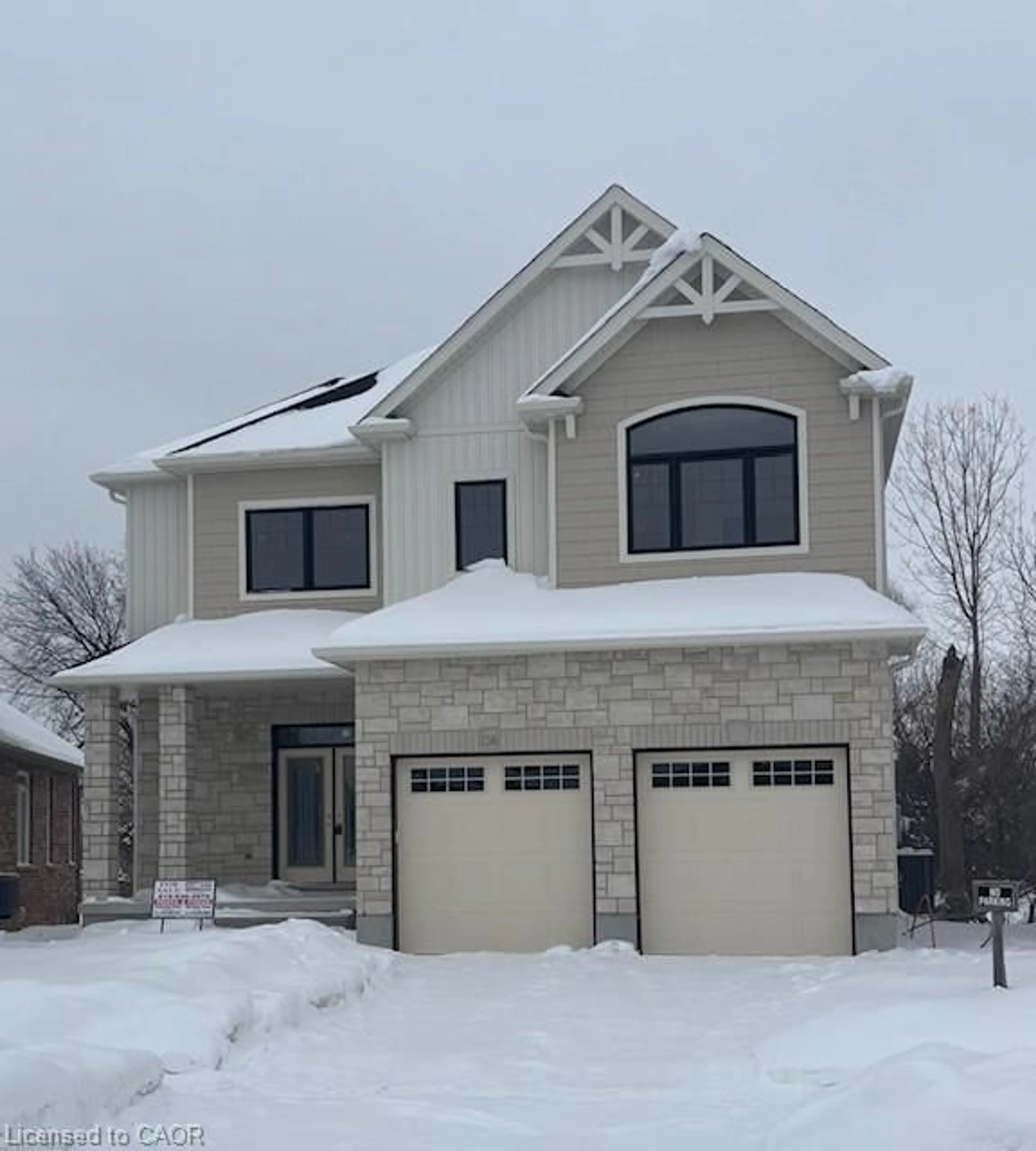 Home with brick exterior material, street for 1248 Caen Ave, Woodstock Ontario N4T 0G3