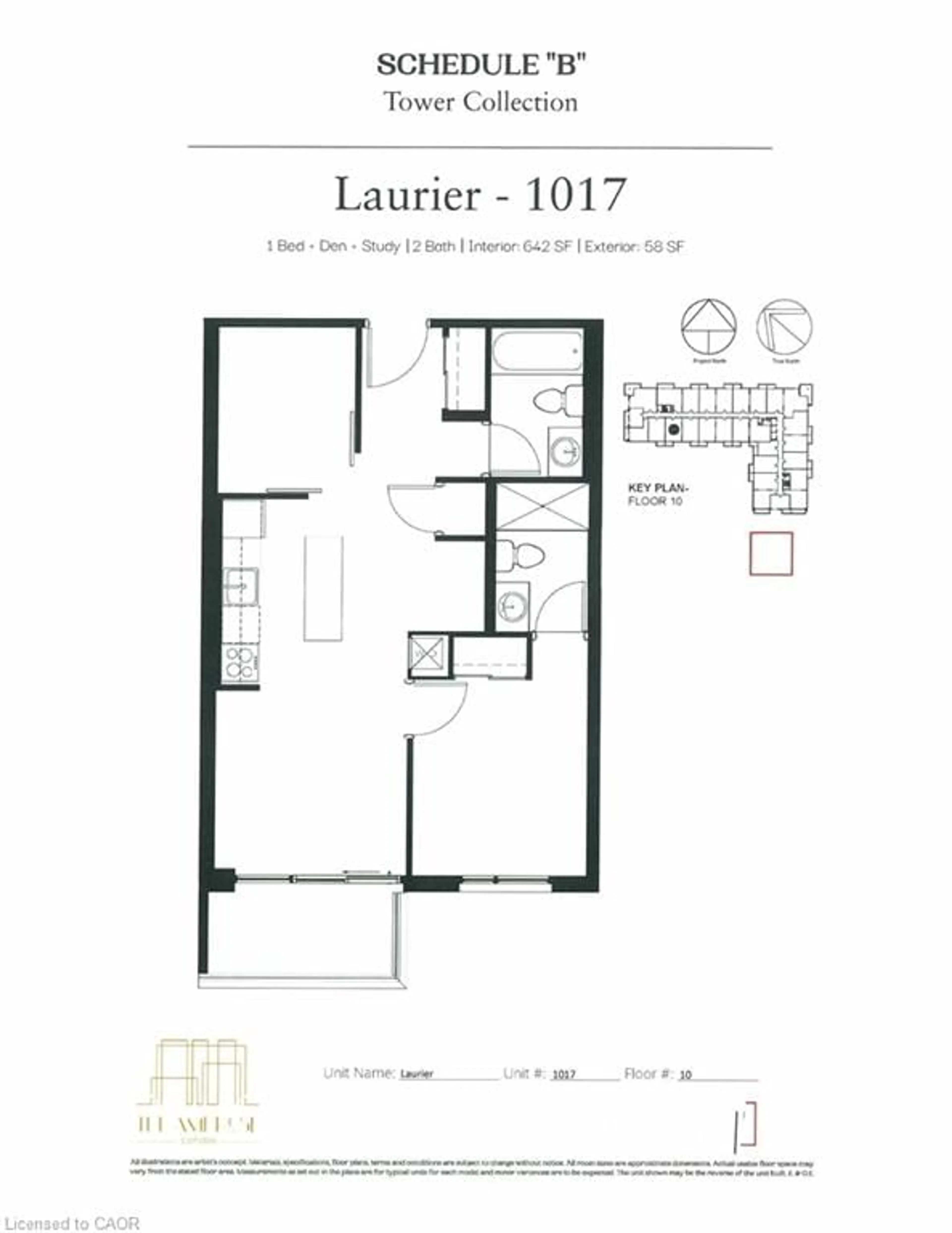 Floor plan for 575 Conklin Rd #1017, Brantford Ontario N3T 0Y2