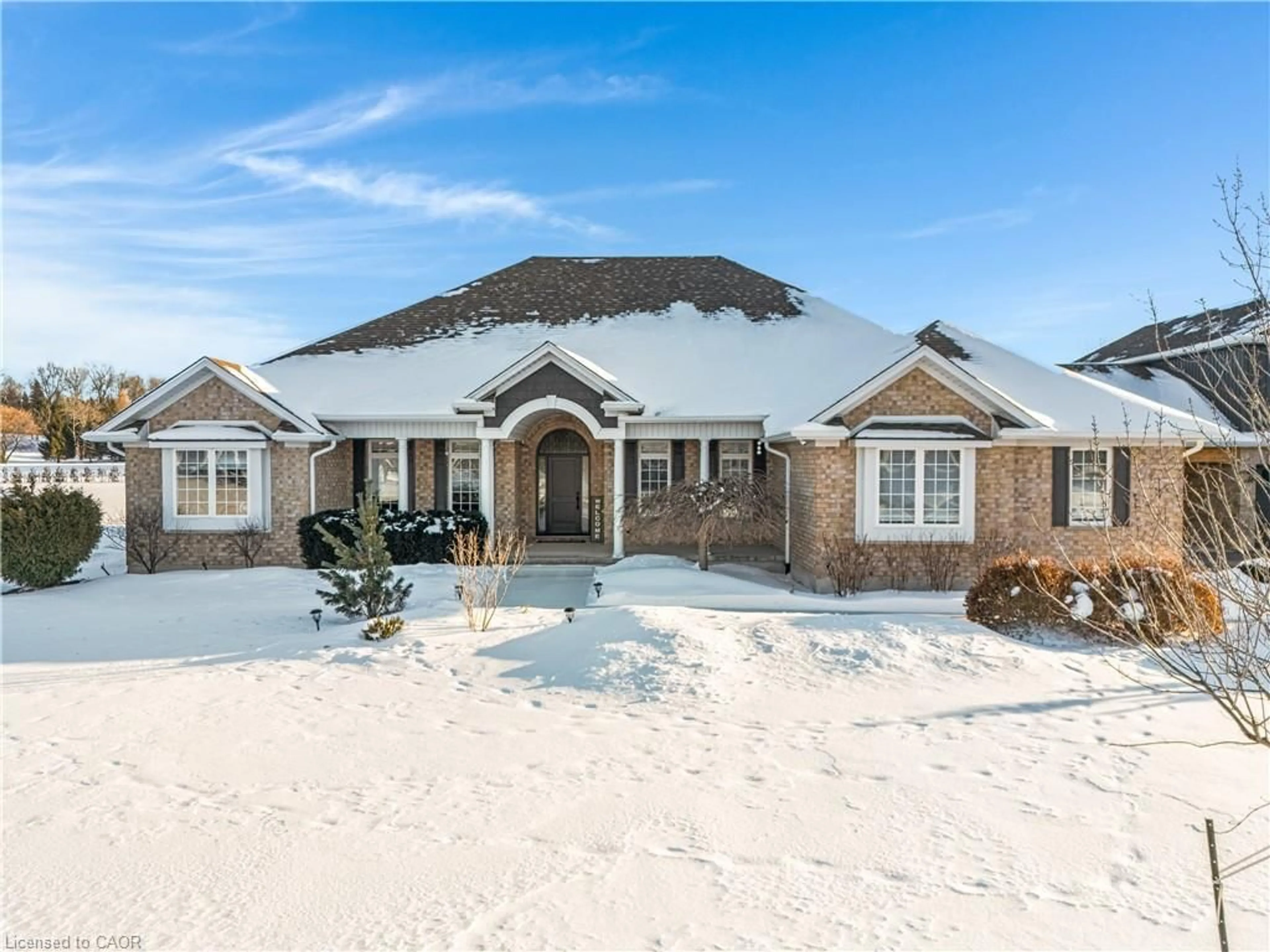 Home with brick exterior material, unknown for 2 Cloverlea Cres, St. George Ontario N0E 1N0