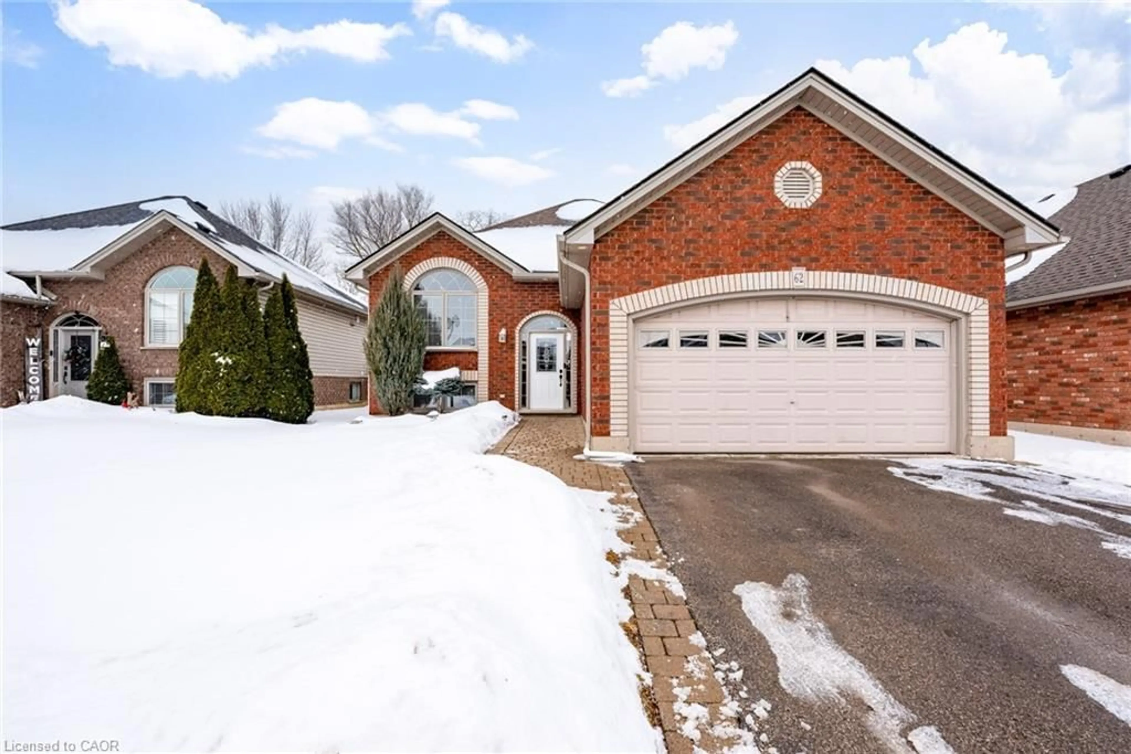Home with brick exterior material, street for 62 Mission Rd, Brantford Ontario N3S 0A3