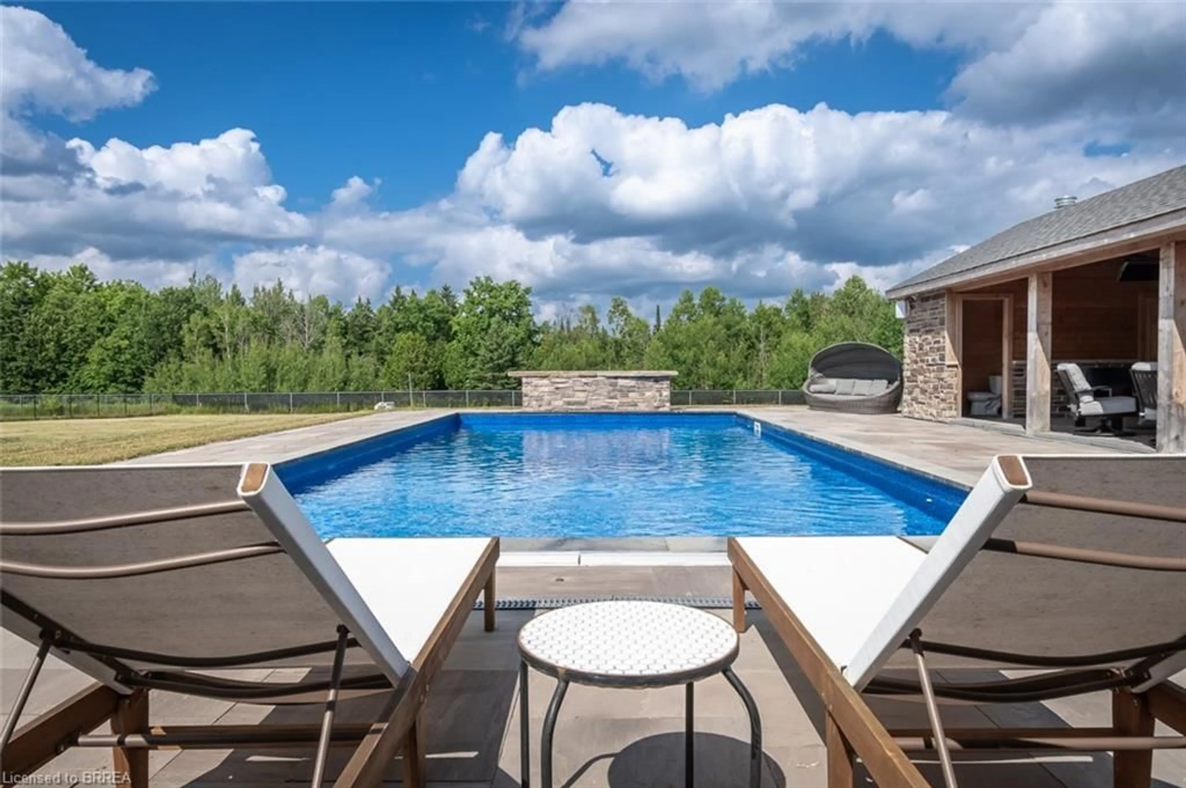 Pool for 63 Stewart Dr, Erin Ontario N1H 6H7