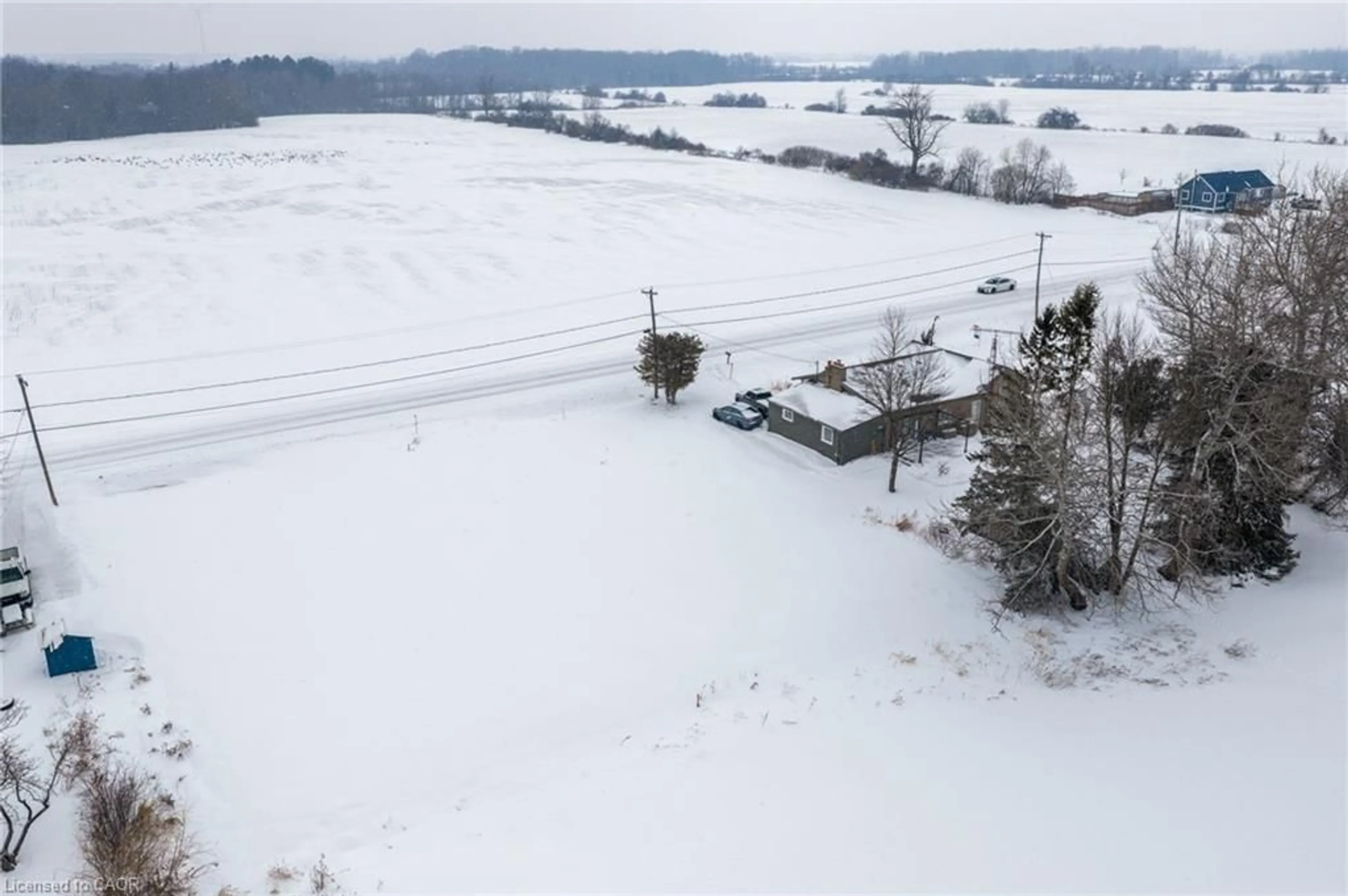 A pic from outside/outdoor area/front of a property/back of a property/a pic from drone, water/lake/river/ocean view for LOT 36 New Lakeshore Rd, Port Dover Ontario N0A 1N3
