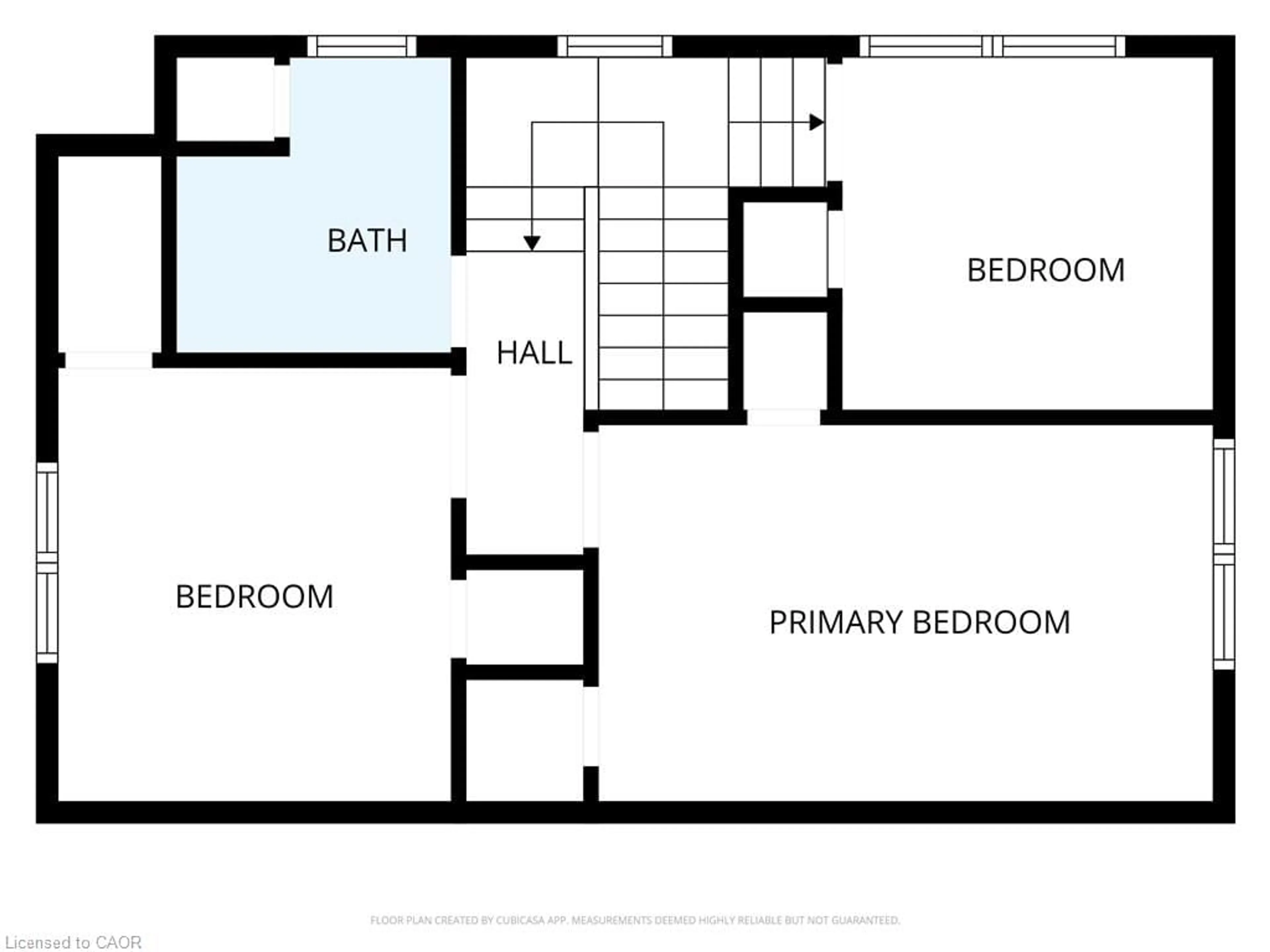 Floor plan for 632 Percy St, London Ontario N6C 2L7