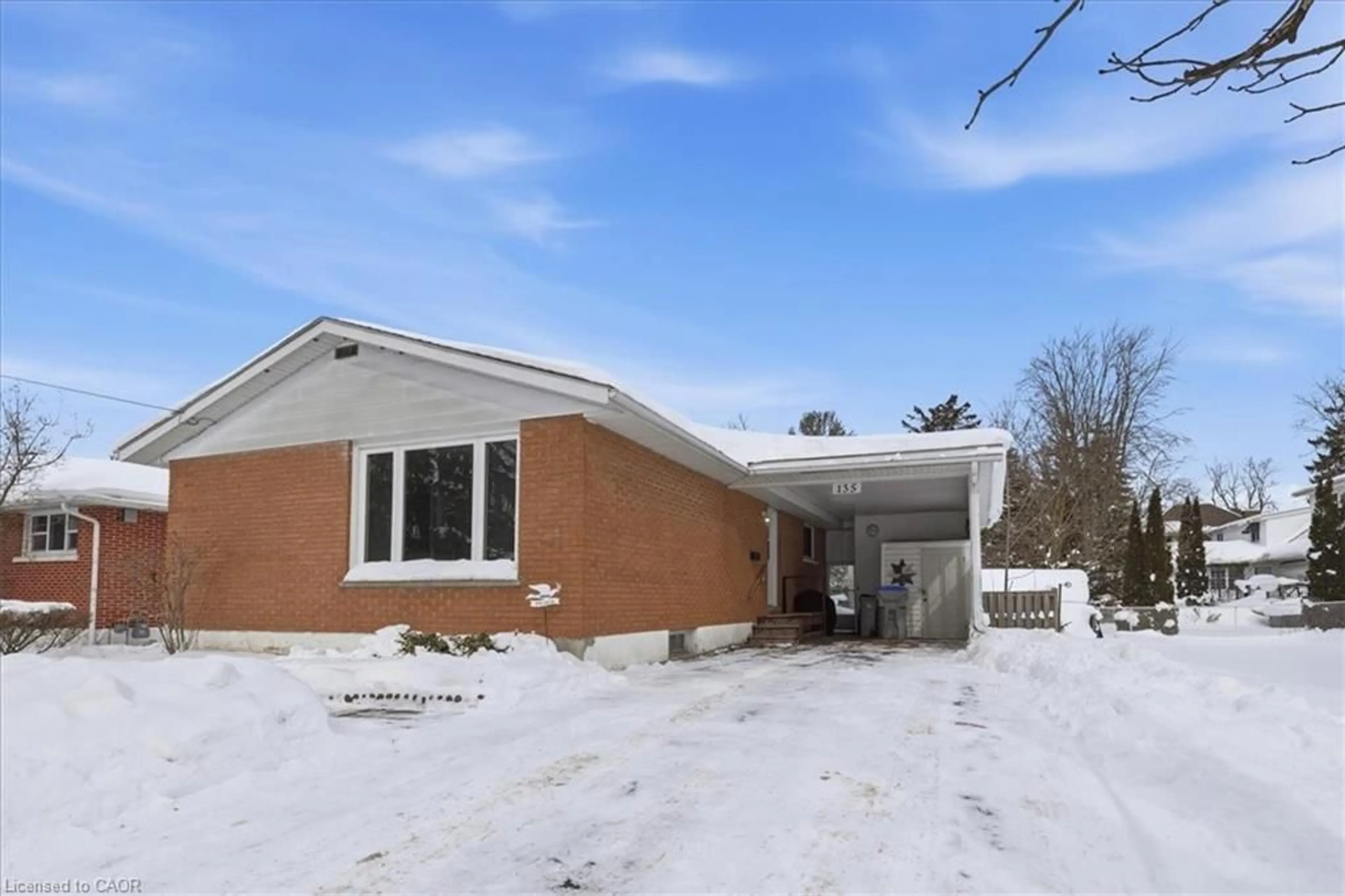 Home with brick exterior material, street for 135 Rowland St, Mitchell Ontario N0K 1N0