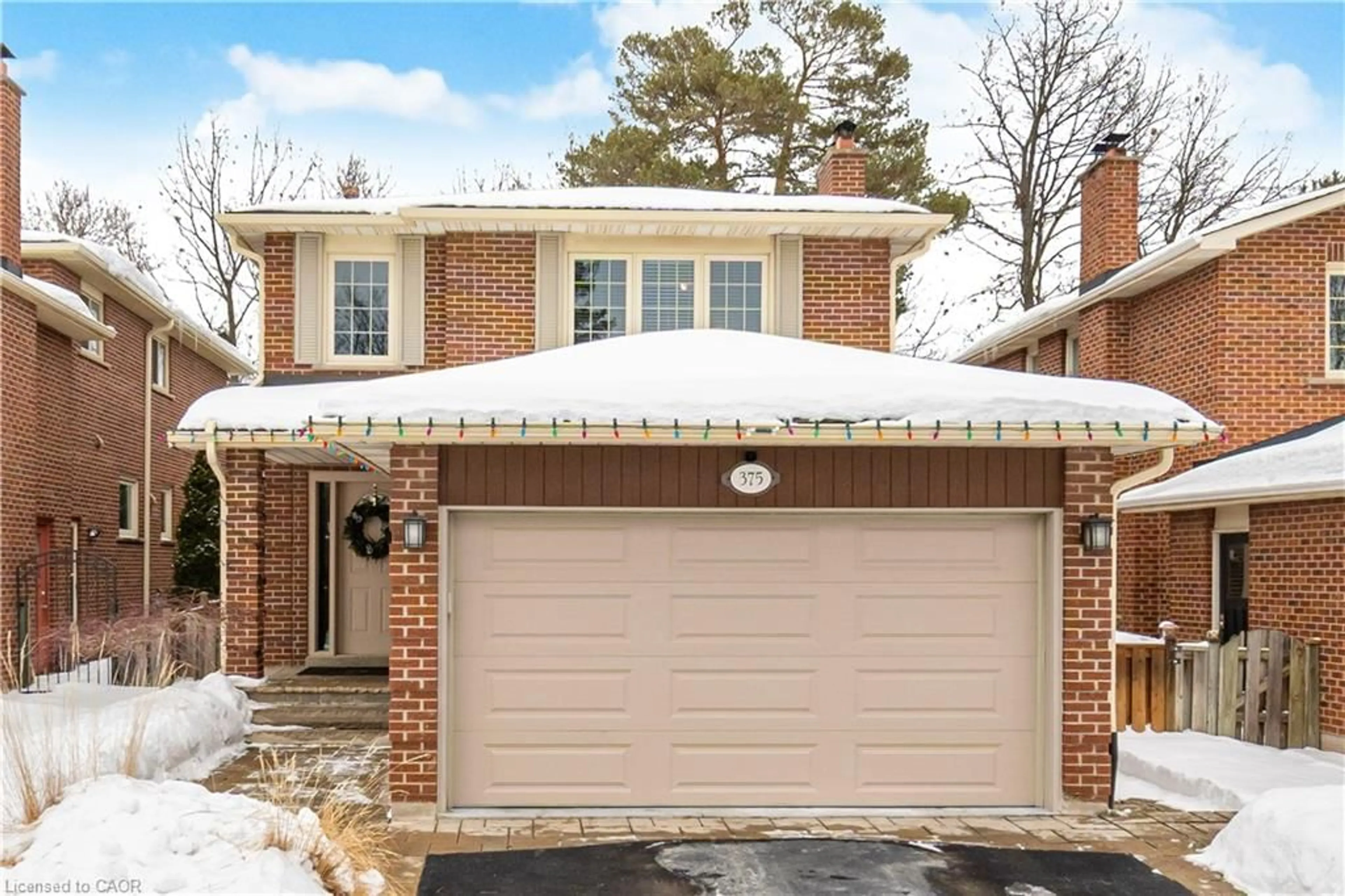 Home with brick exterior material, street for 375 Parkridge Cres, Oakville Ontario L6M 1A8