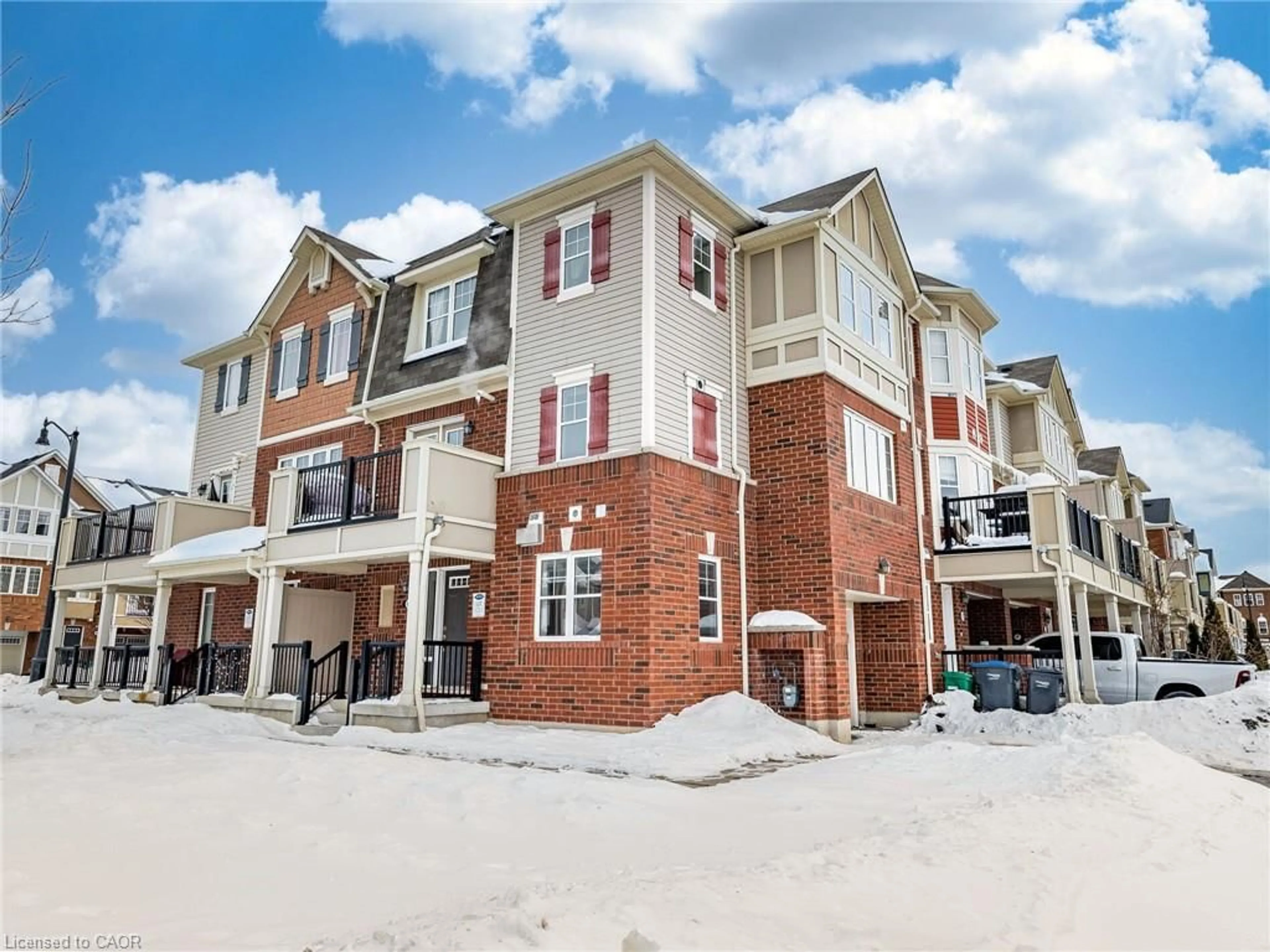 Home with brick exterior material, building for 65 Aylesbury Dr, Brampton Ontario L7A 0W2