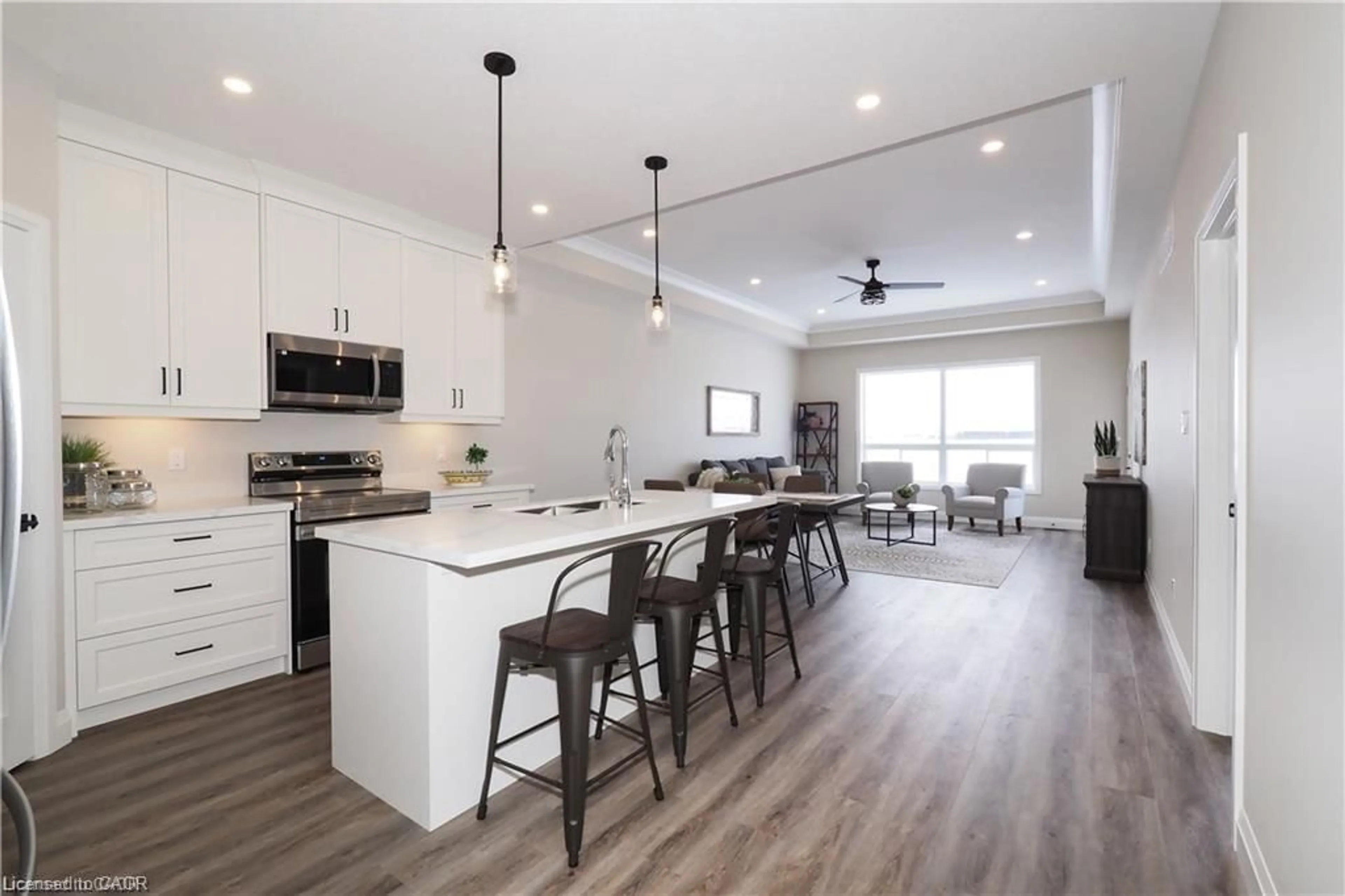 Open concept kitchen, unknown for 112 Bedell Dr, Drayton Ontario N0G 1P0