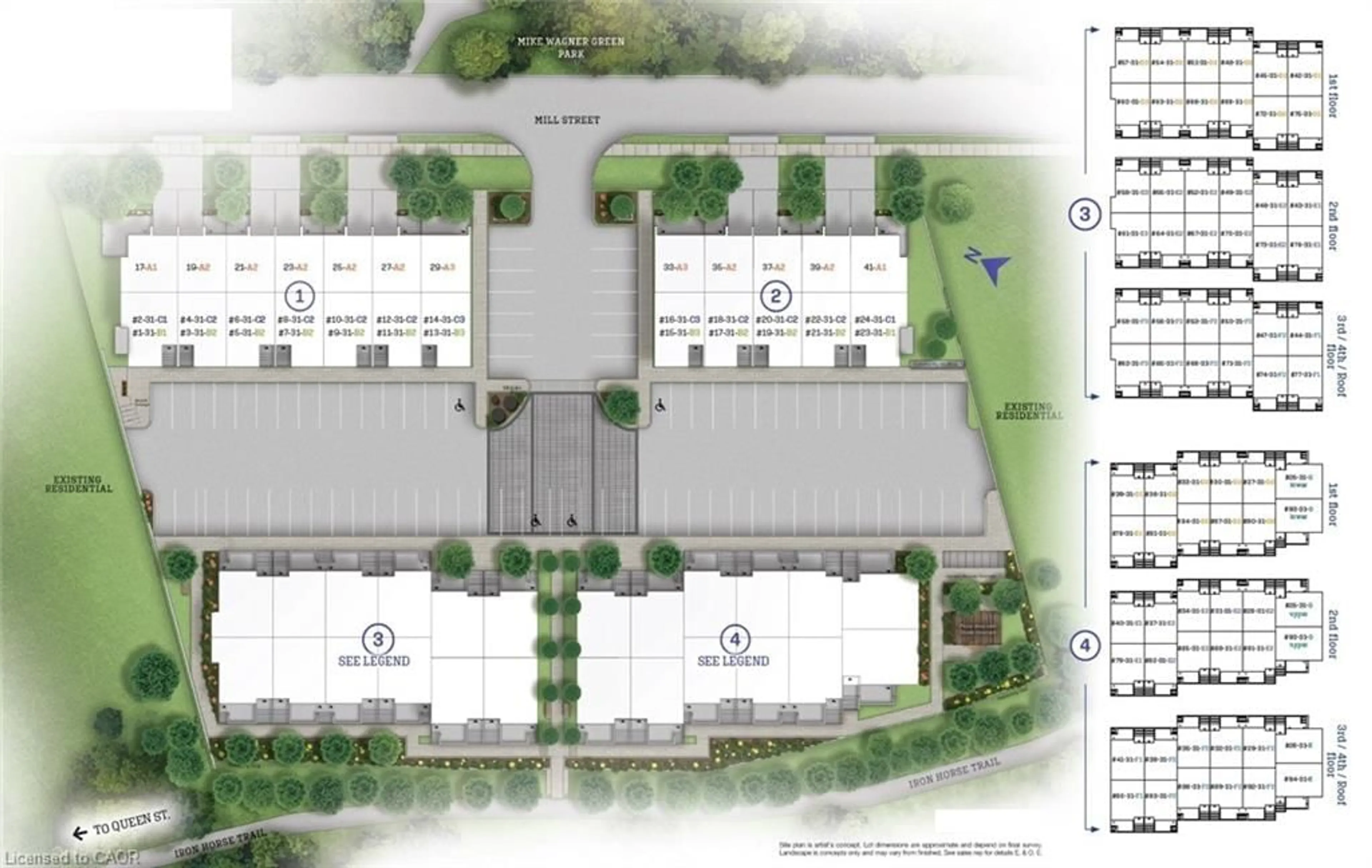Floor plan for 31 Mill St #46, Kitchener Ontario N2G 2Y2