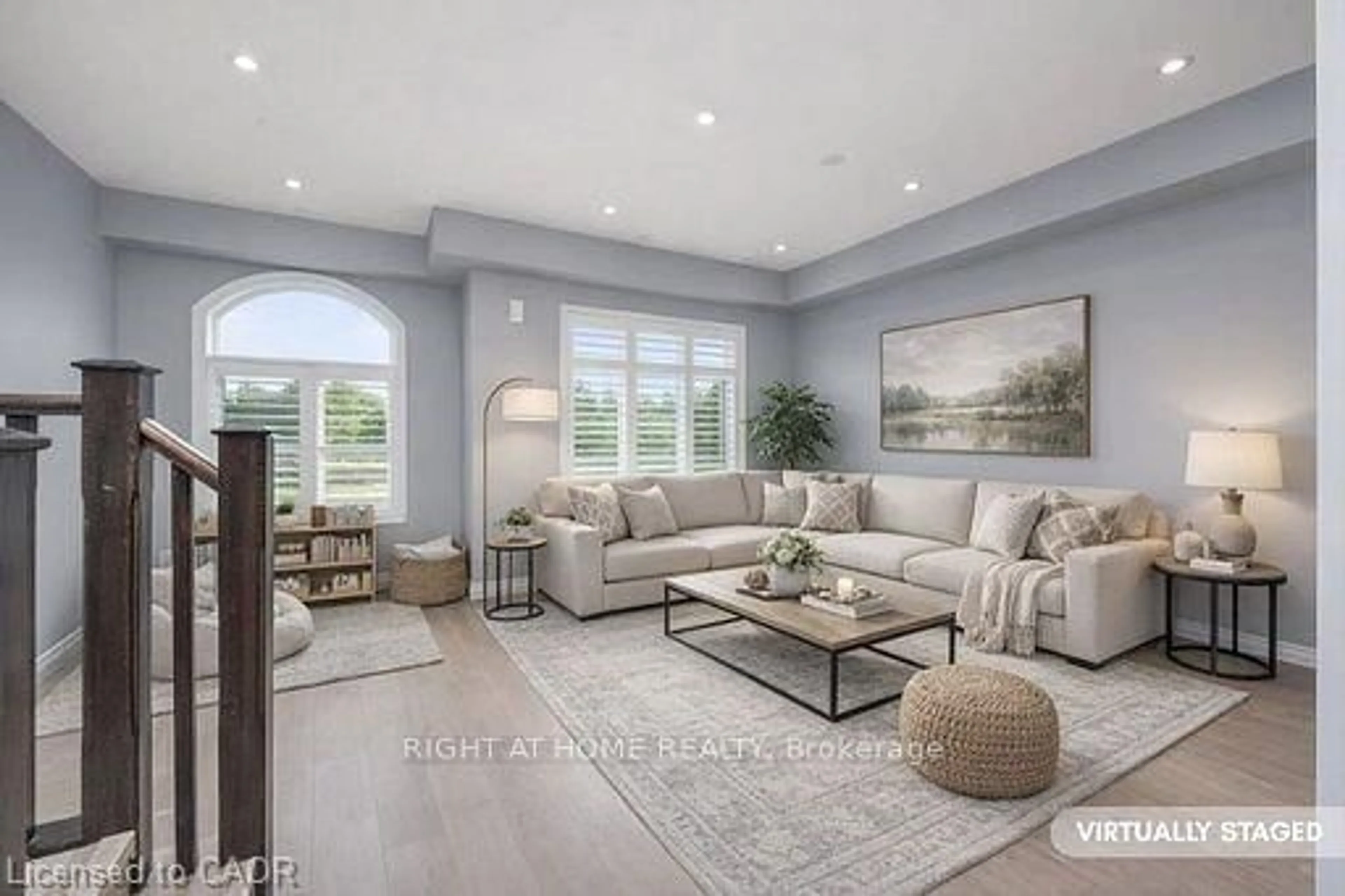 Living room with furniture, unknown for 91 Borers Creek Cir, Waterdown Ontario L8B 1W3