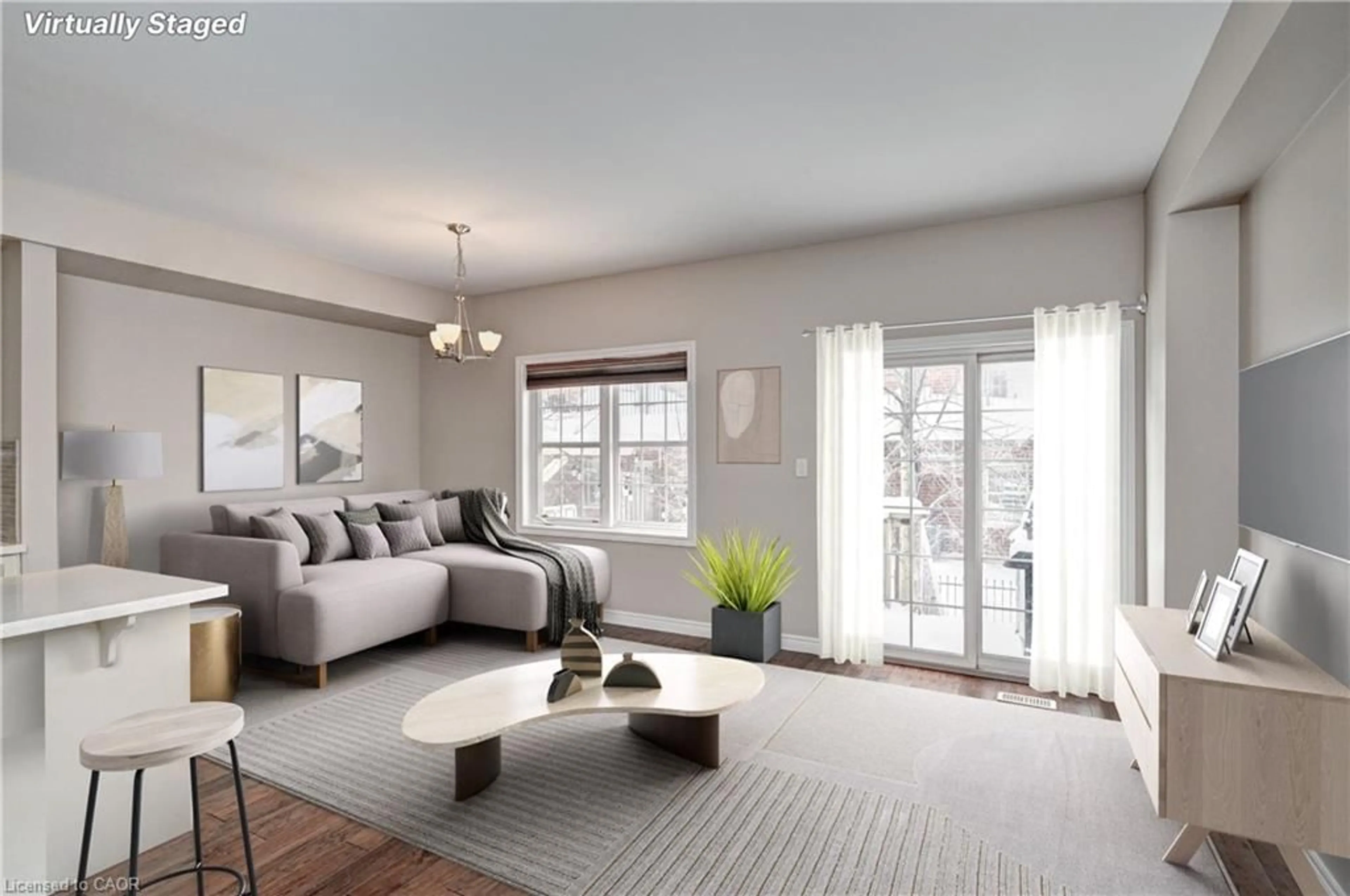 Living room with furniture, unknown for 201 St Leger St, Kitchener Ontario N2H 4M4