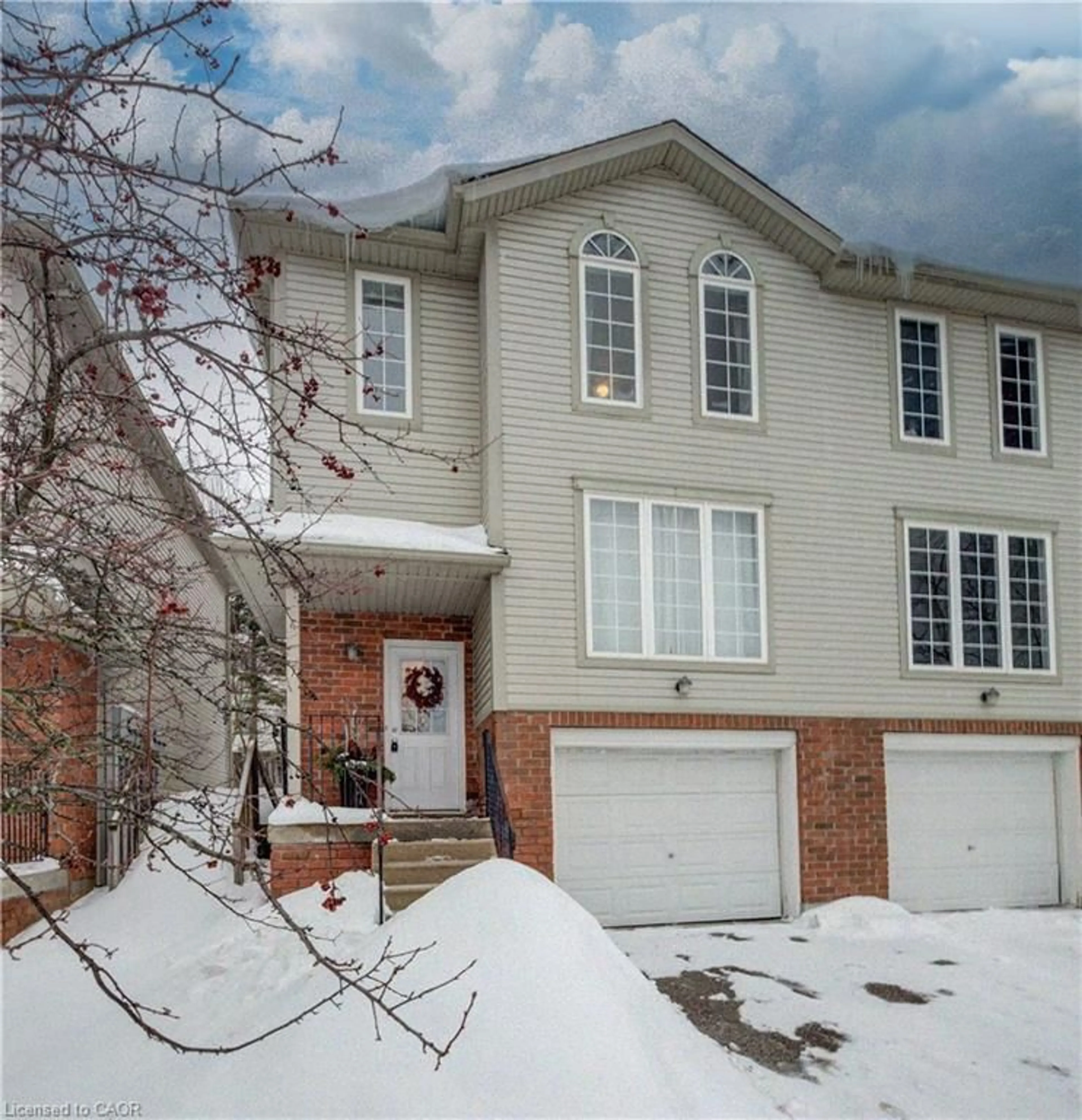 Home with brick exterior material, street for 600 White Elm Blvd #7, Waterloo Ontario N2V 2V2
