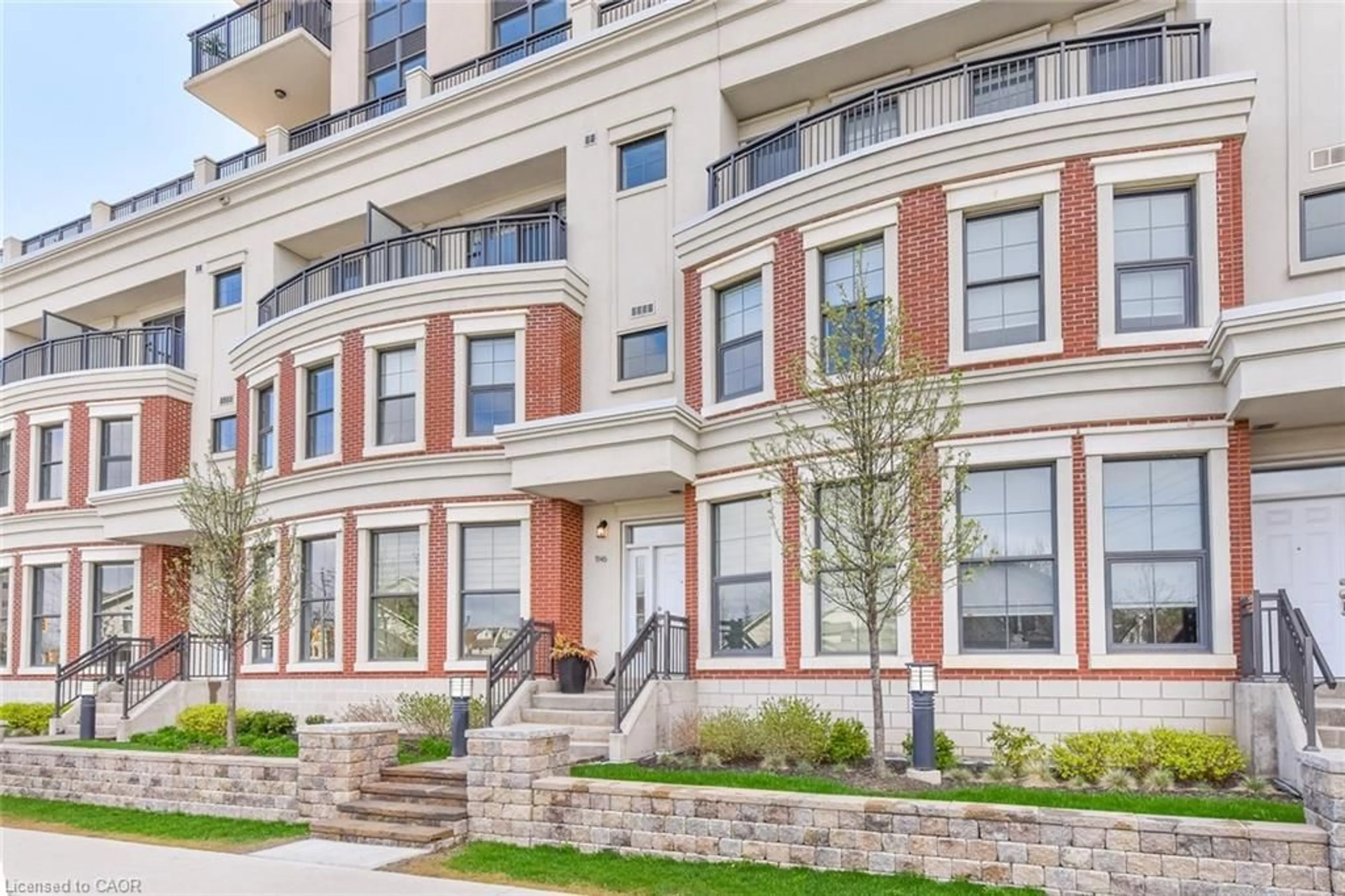 Home with brick exterior material, street for 144 Park St #TH#6, Waterloo Ontario N2L 0B6