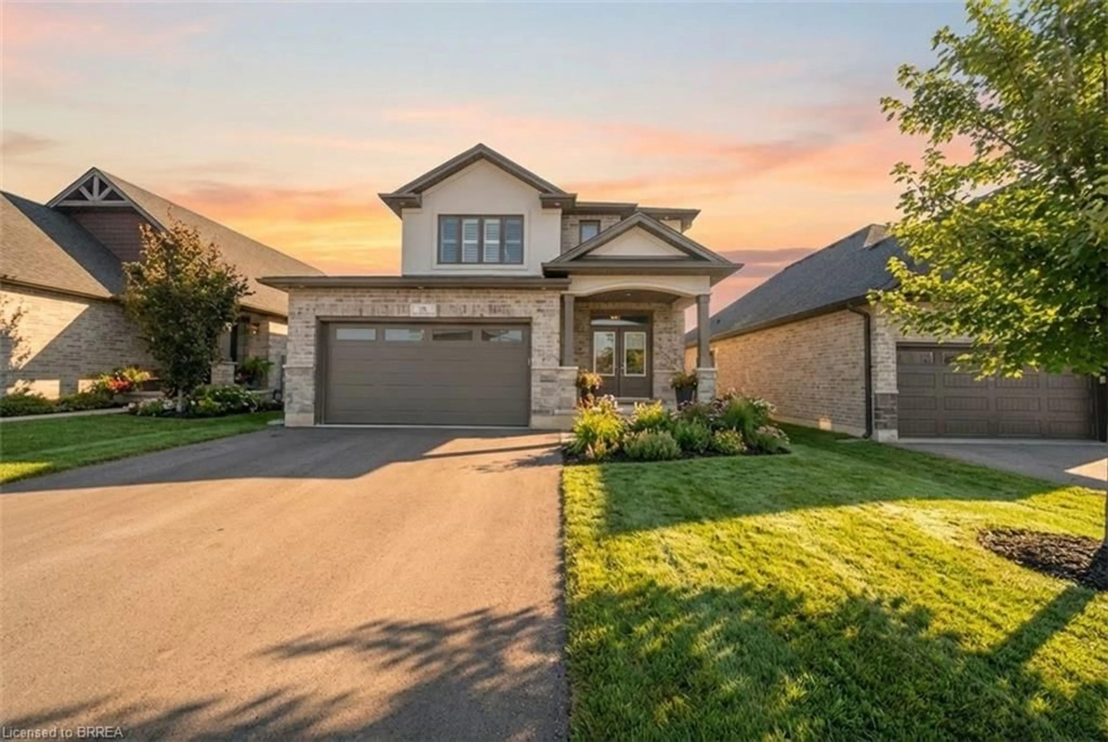 Home with brick exterior material, street for 18 Whiting Dr, Paris Ontario N3L 0H3