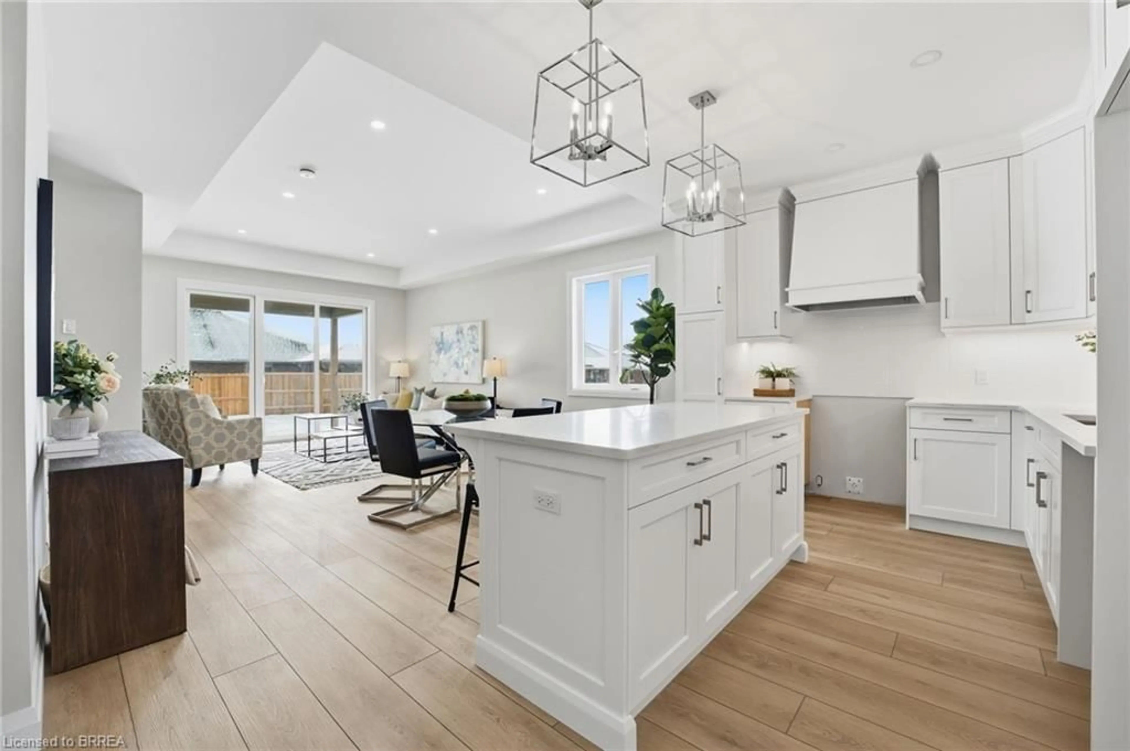 Open concept kitchen, unknown for 105 Vanrooy Trail, Waterford Ontario N0E 1Y0