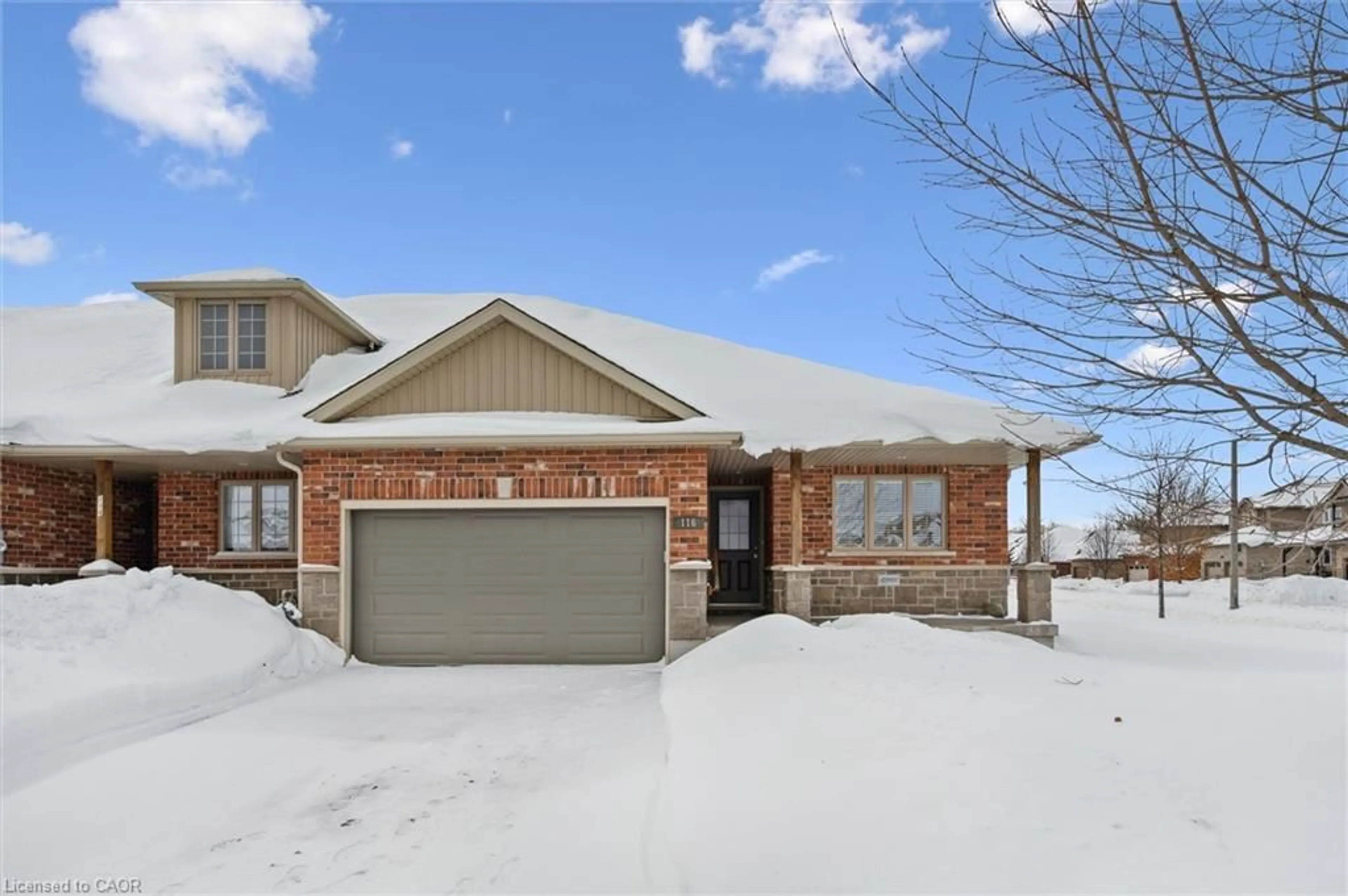 Home with brick exterior material, street for 116 Mcgowan St, Elora Ontario N0B 1S0