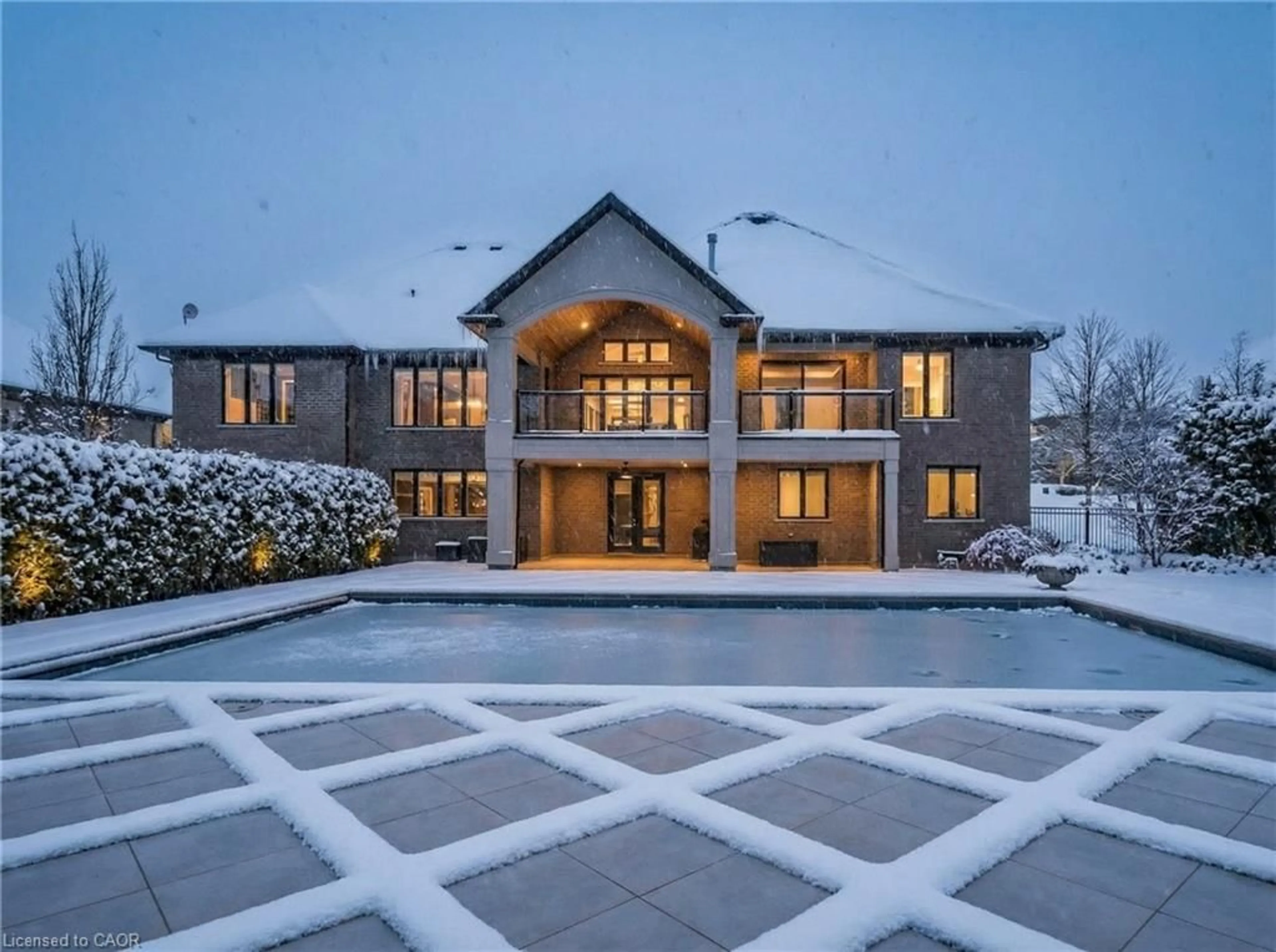 A pic from outside/outdoor area/front of a property/back of a property/a pic from drone, unknown for 14 Inverhill Rd, Centre Wellington Ontario N0B 1B0